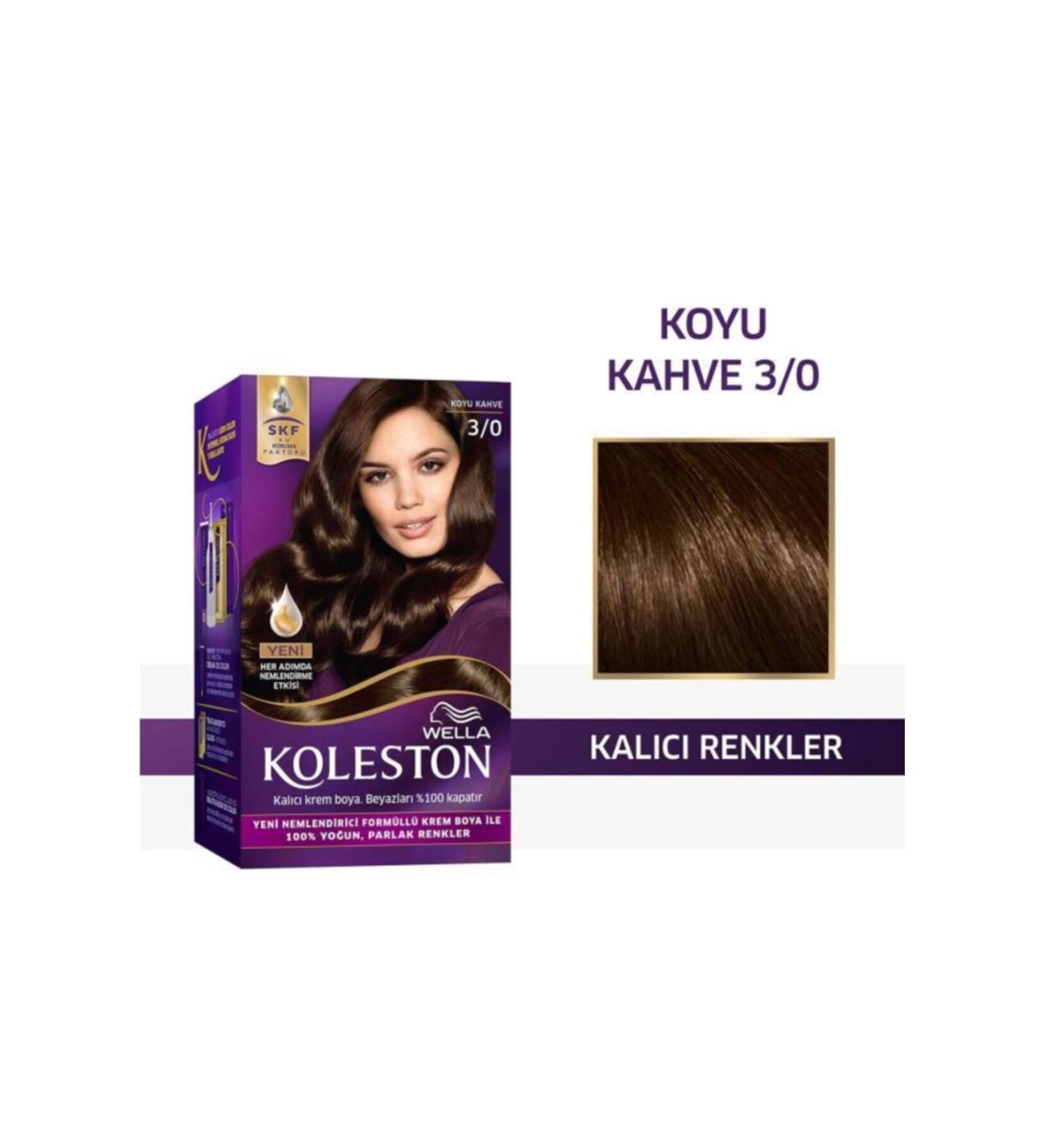 Wella Set Hair Dye 3/0 Dark Brown