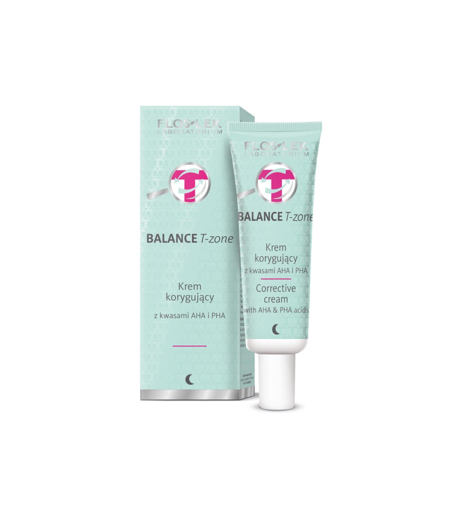 Floslek Aha & Pha Balancing Care Cream for Combination Skin 50 Ml