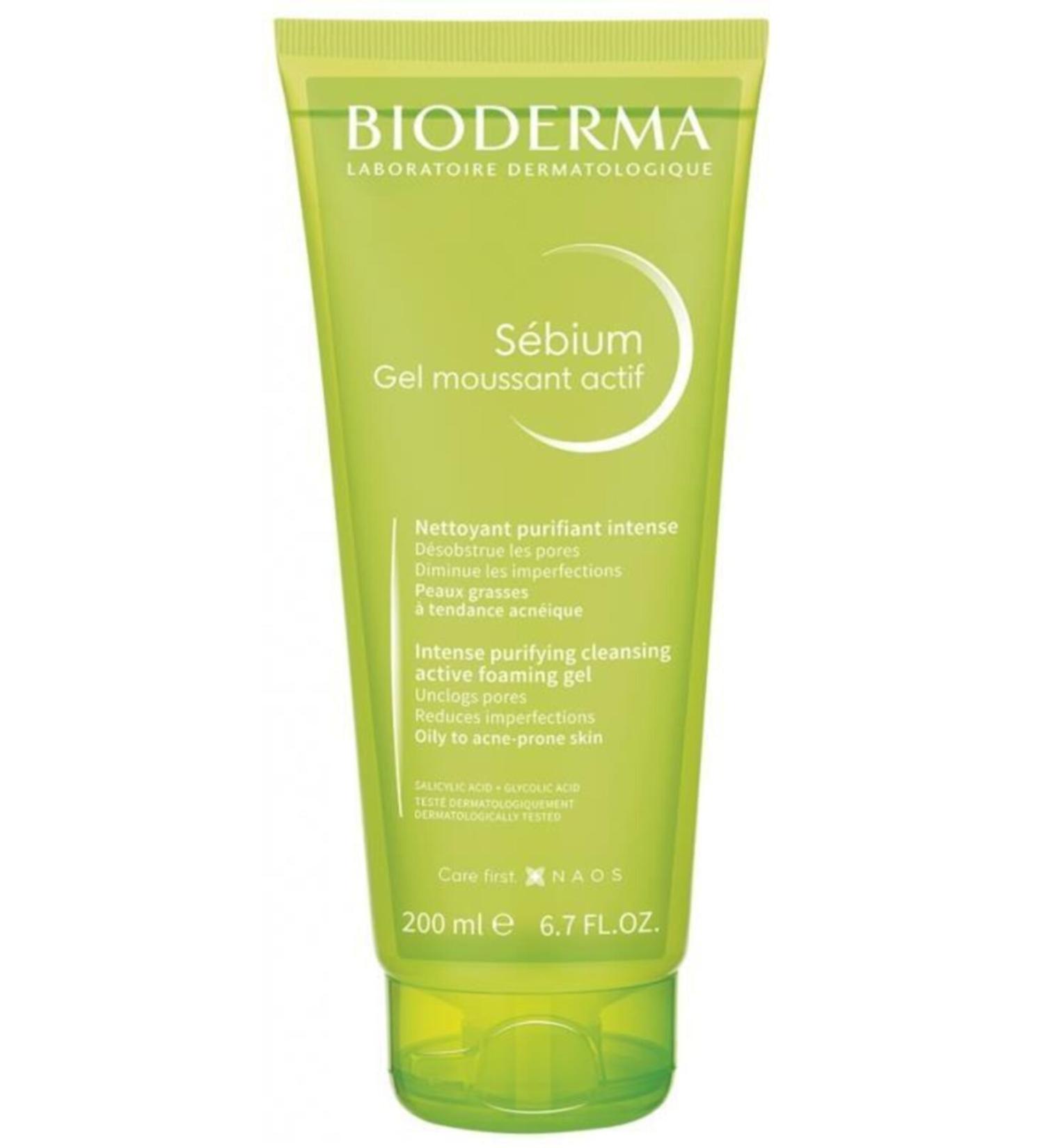 Bioderma Sebium Foaming Gel Cleansing Gel for Oily and Acne-Prone Skin