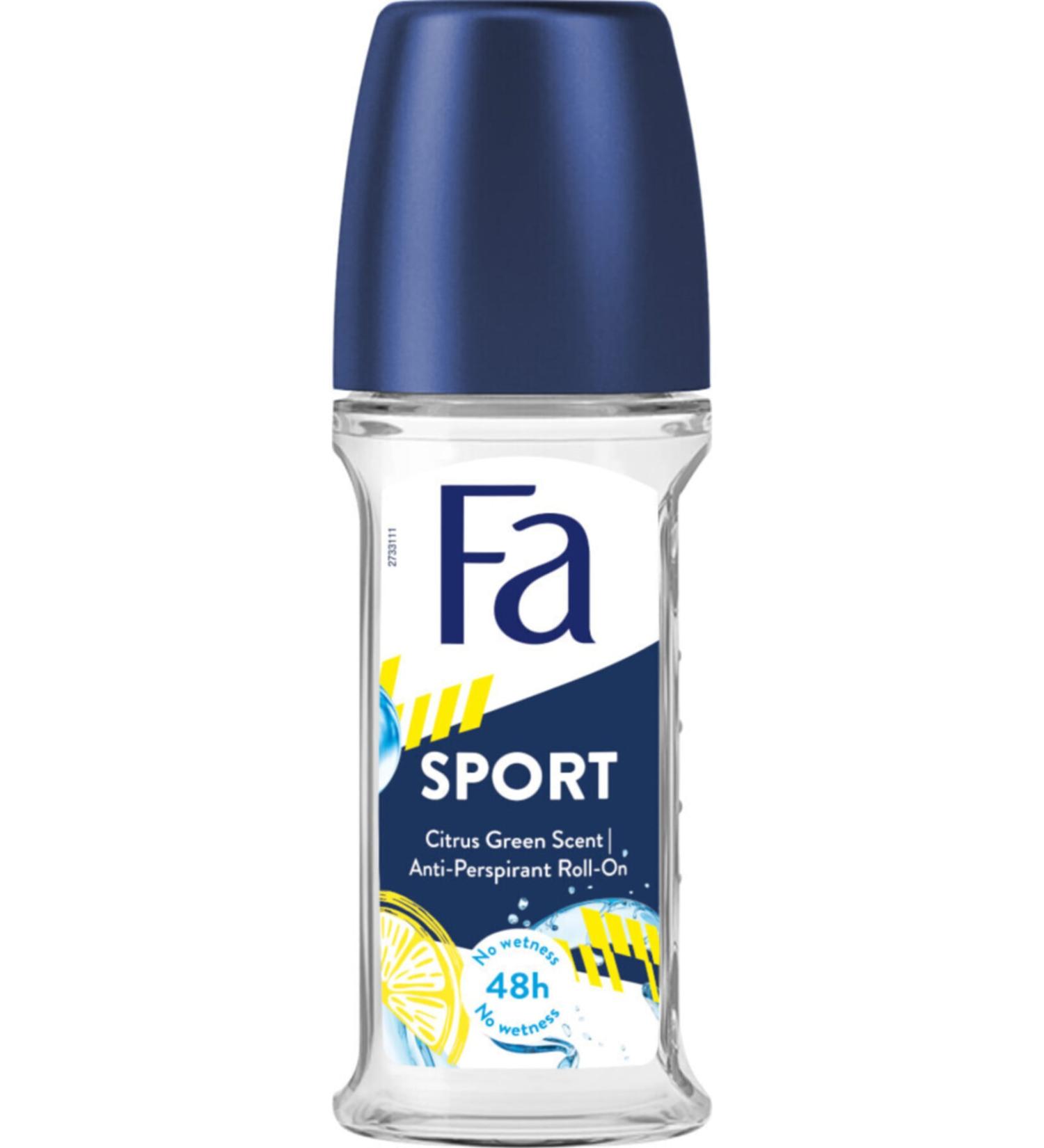 Fa Men Sport Roll On 50 Ml X 3 Pieces