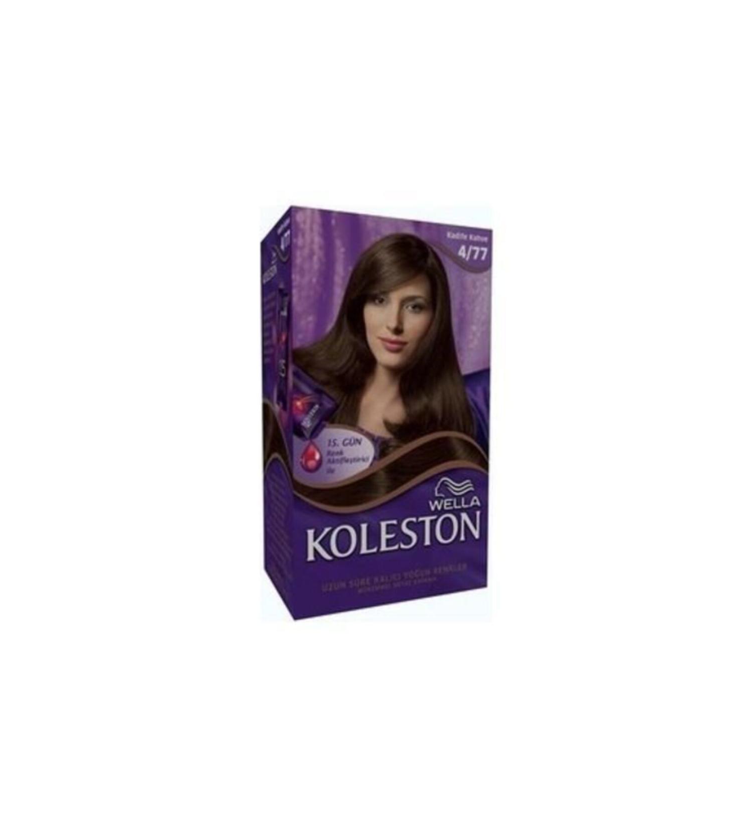 Wella Set Velvet Brown Hair Dye 4/77