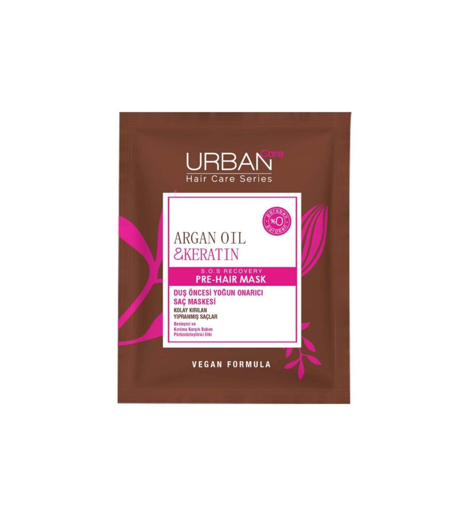Urban Care Hair Mask Argan Oil & Keratin 50 ml
