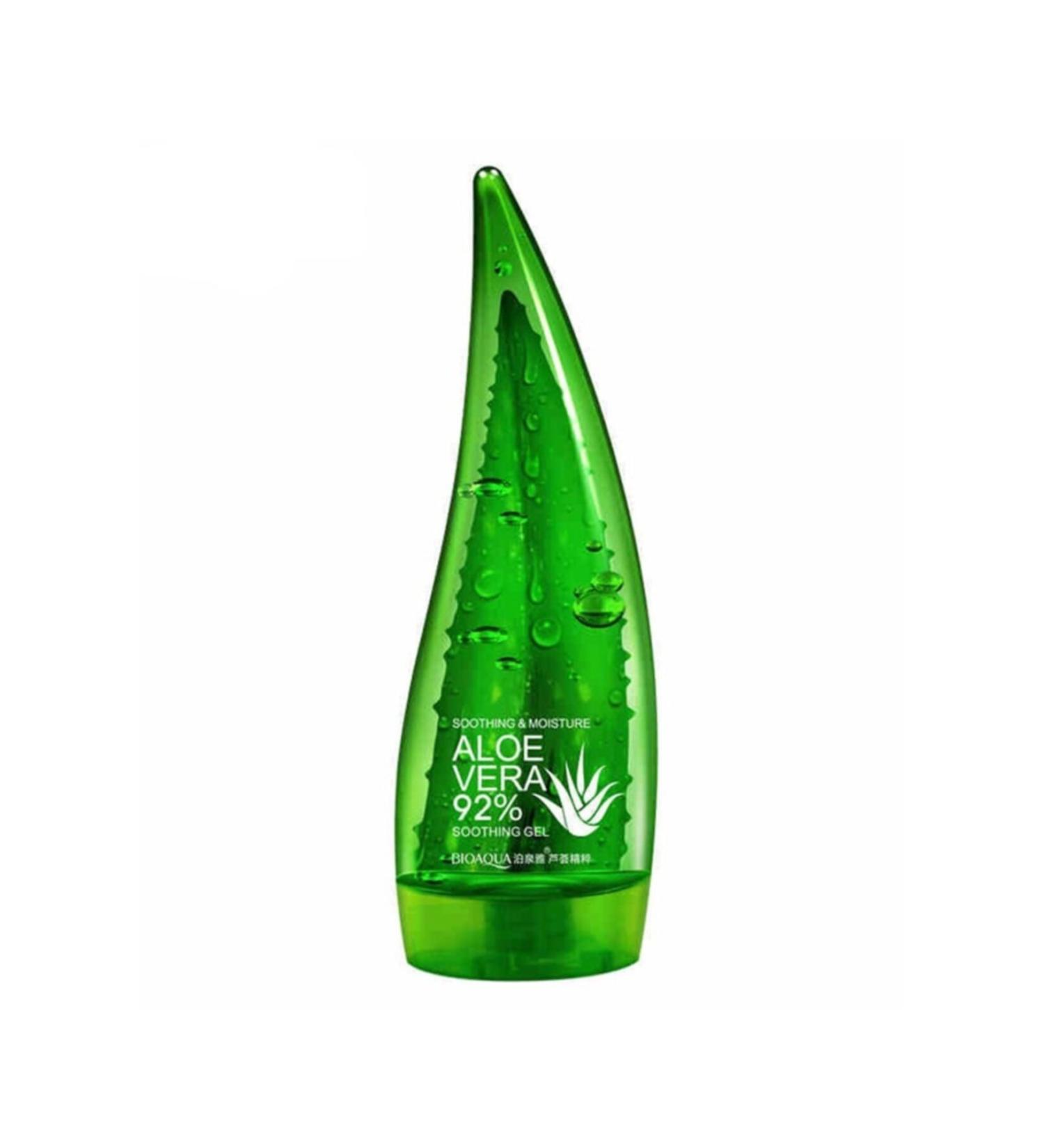 BIOAQUA Aloe Vera Soothing and Moisturizing Gel 160 Gr - Buy Online on GoSupps.com