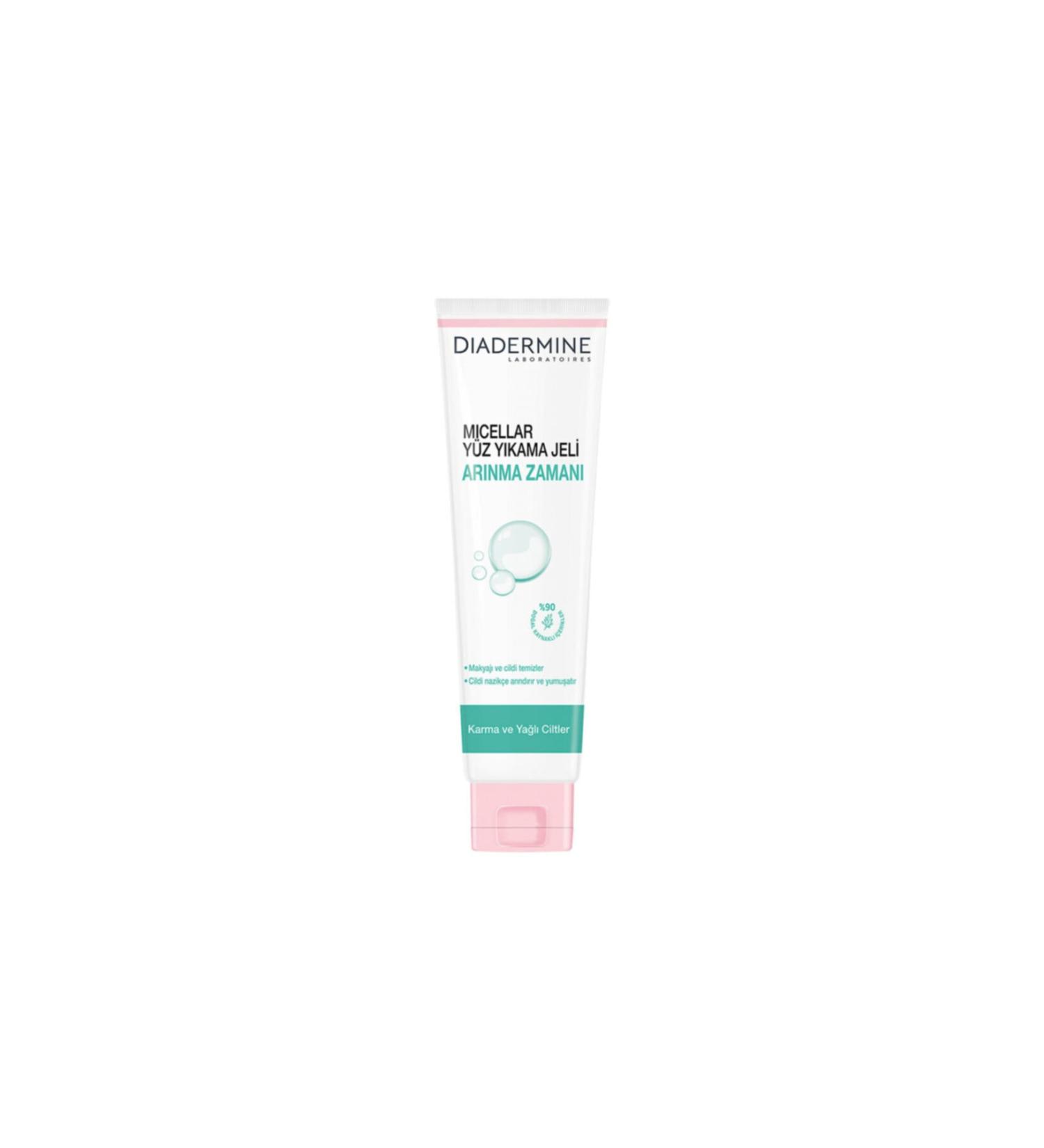 Diadermine Micellar Face Wash Gel Cleansing Time