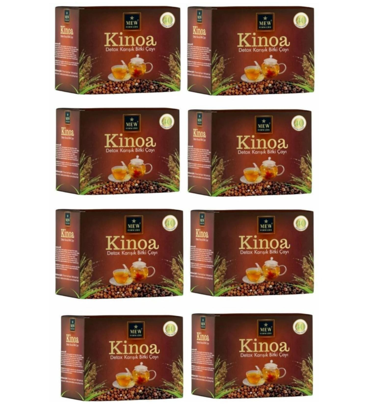 MEW QUINOA TEA Mew Form Life Dedox Quinoa Slimming Tea 40 Filter Bags - Buy Online on GoSupps.com
