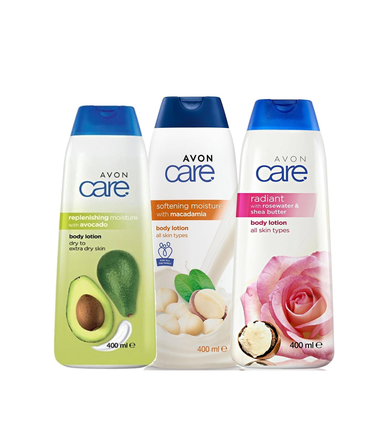 Avon Care Avocado Macadamia Rose and Shea Body Lotions Bundle - Buy Online on GoSupps.com