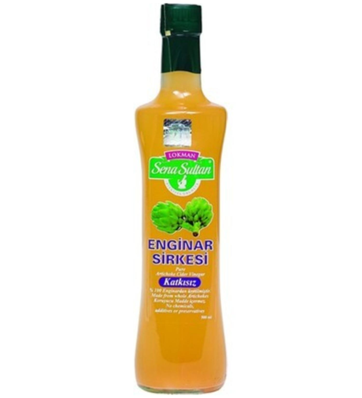 Lokman Sena Sultan Natural Fermented Artichoke Vinegar 500 Gr
