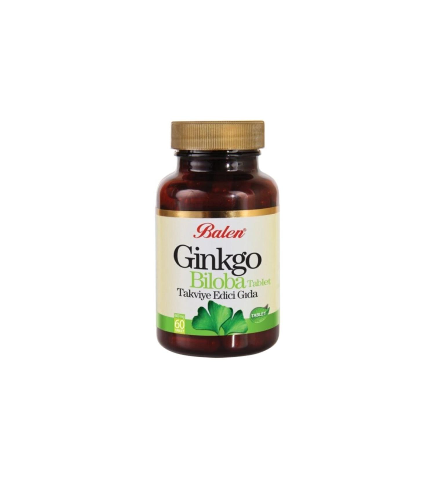 Balen Ginkgo Biloba Tablets (60 Capsules)