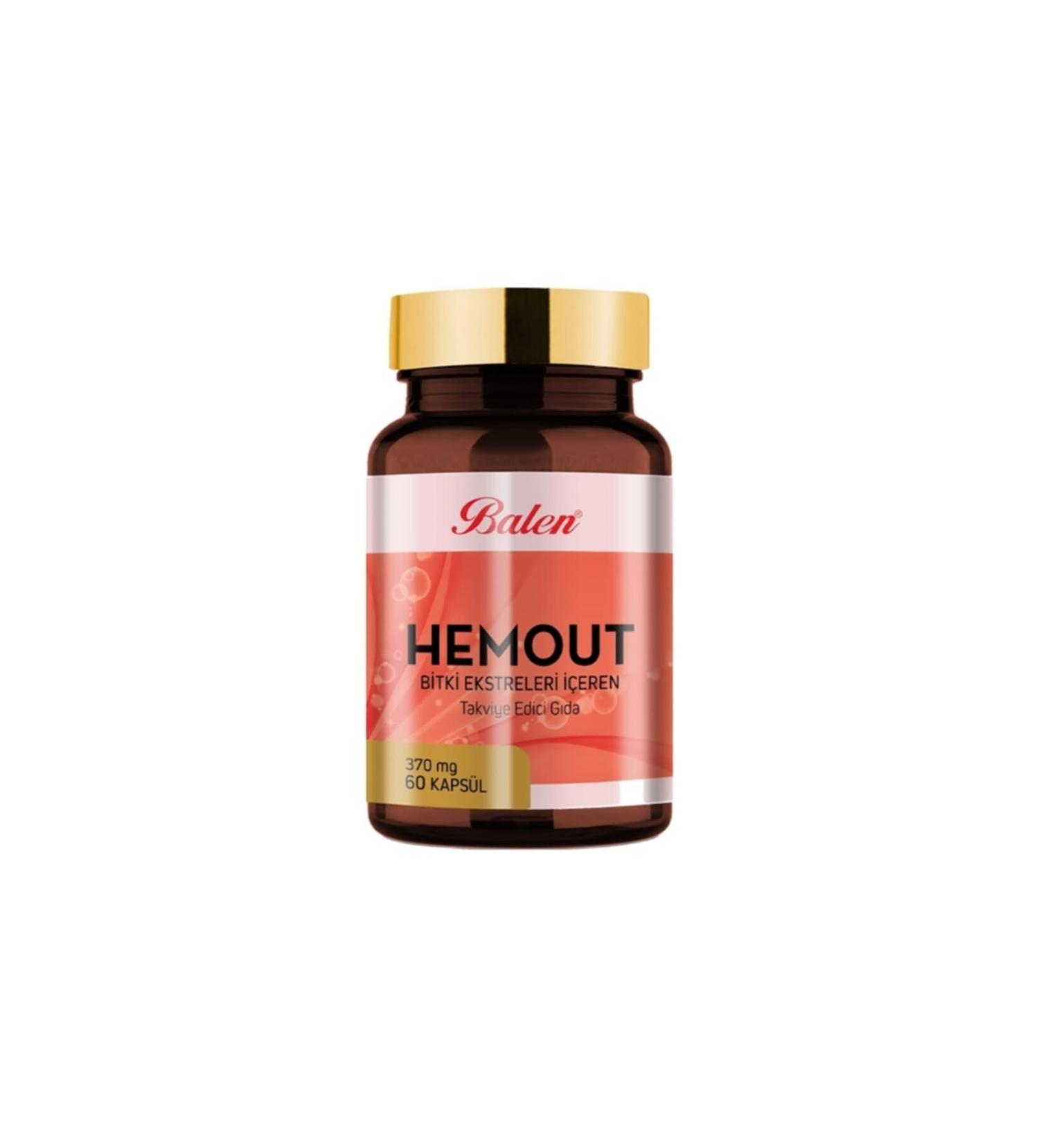 Balen Hemout Plant Extracts 370 Mg 60 Capsules
