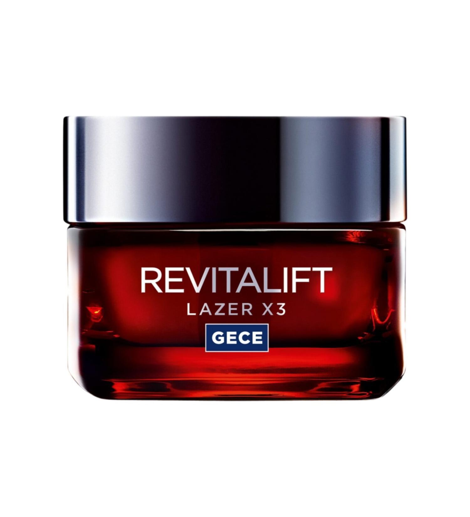 L'Oreal Paris L'or al Paris Revitalift Laser x3 Intensive Anti-Aging Night Care Cream - Buy Online on GoSupps.com