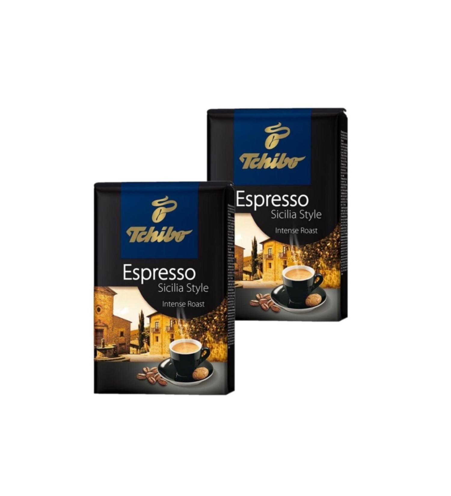 Tchibo Espresso Sicilia Style Ground Filter Coffee 250 Gr -2 Pieces-