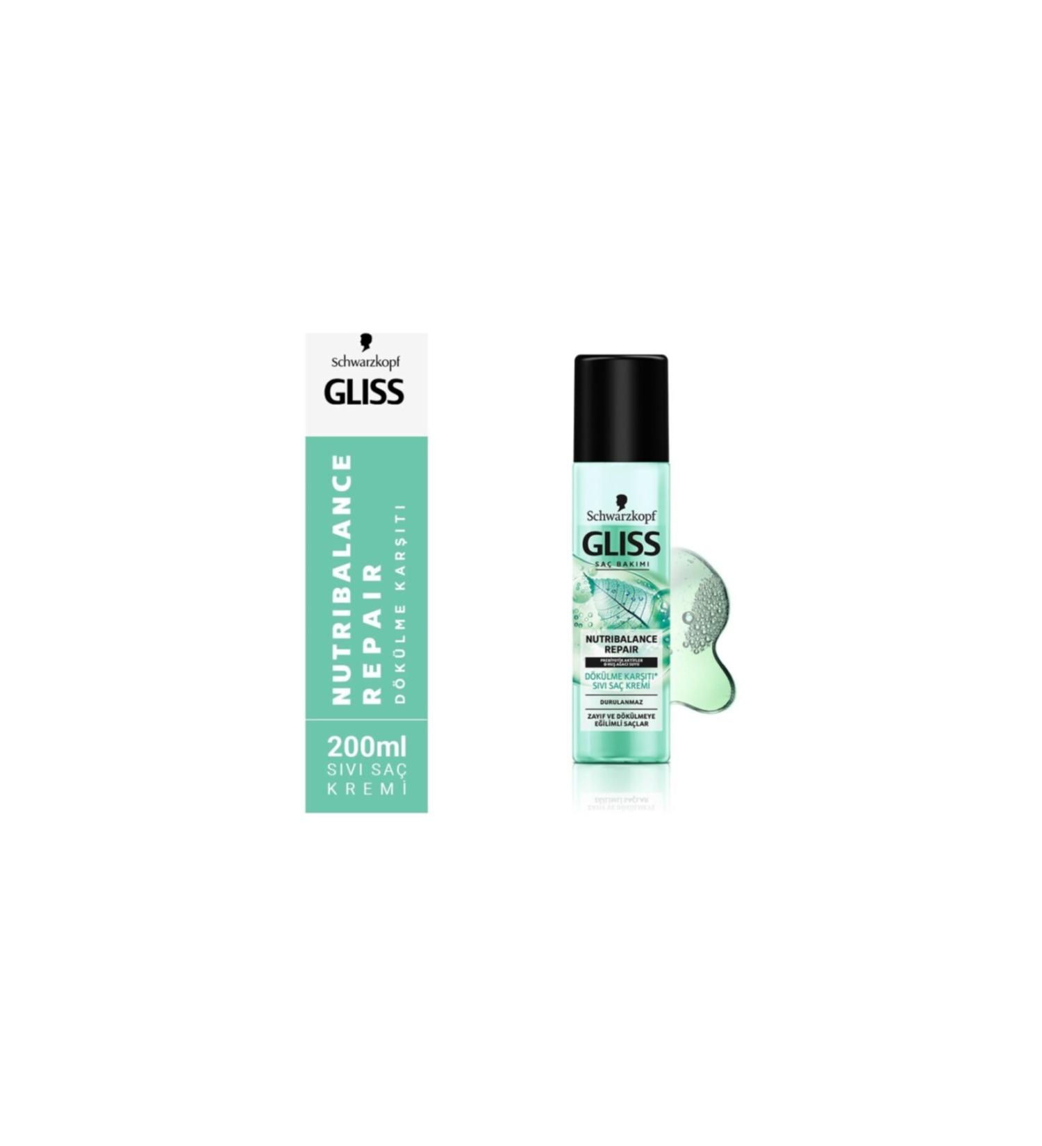 Gliss Schwarzkopf Nutribalance Liquid Conditioner 200 Ml