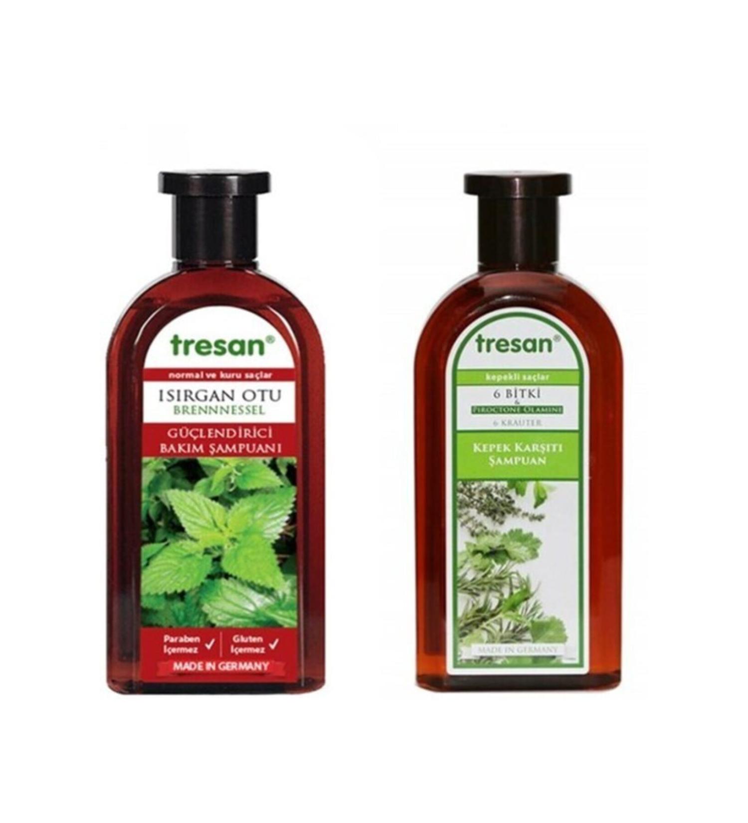 Tresan Nettle Normal Dry Shampoo 300 ml 6 Herb Essence Dandruff Hair Shampoo 300 ml