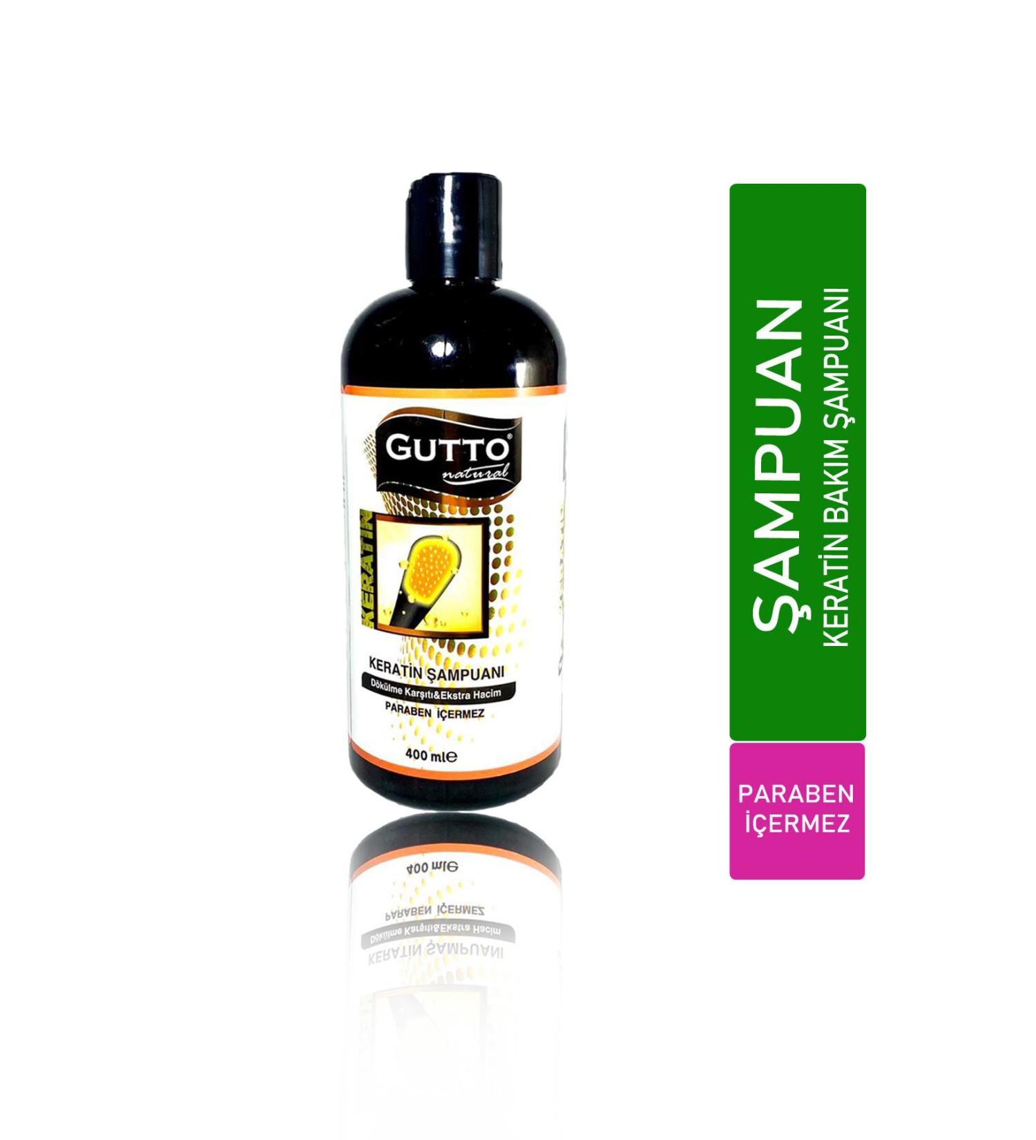 Gutto Keratin Shampoo for Damaged Hair 400ml. Samdepa3114