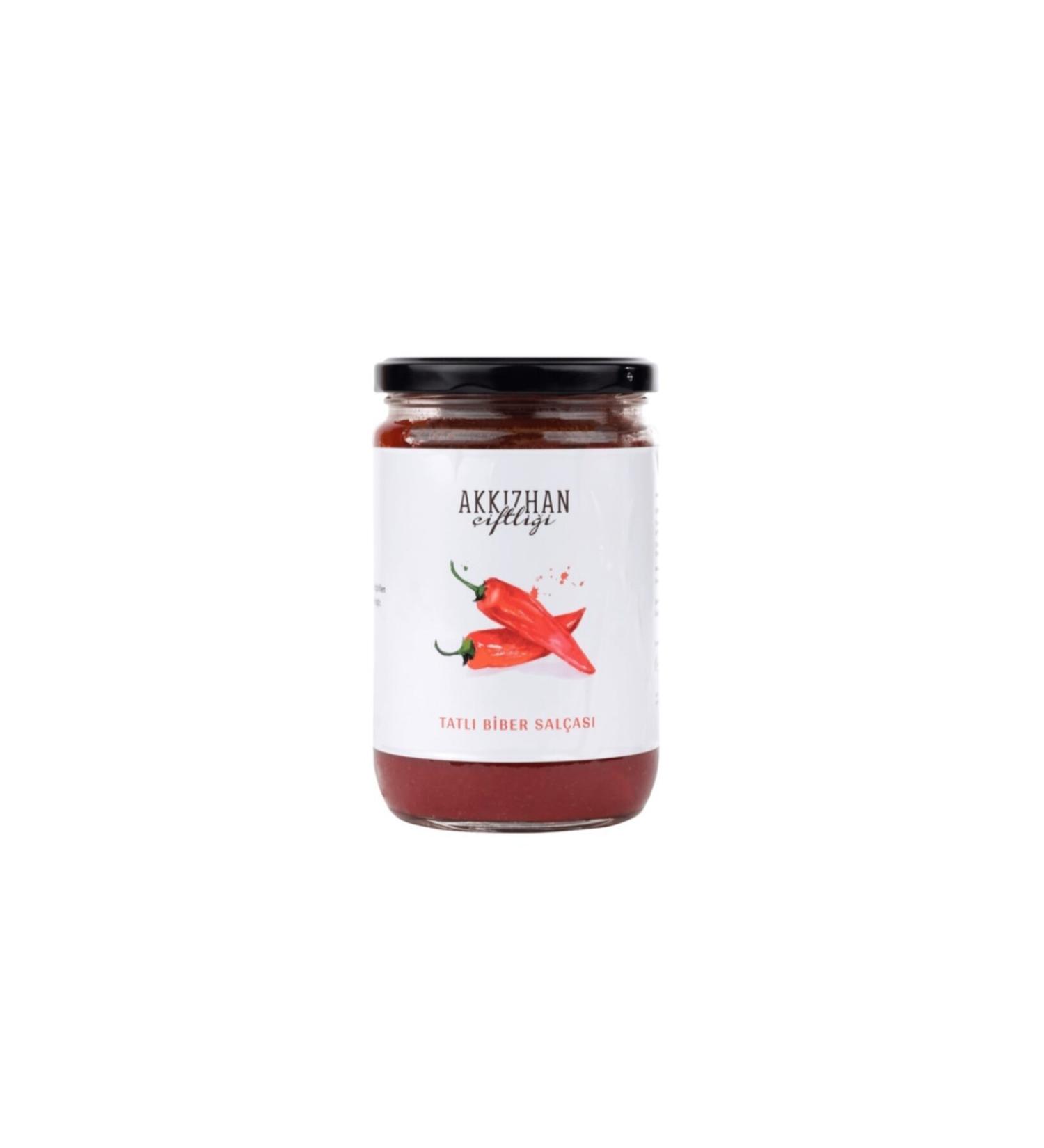 Akk zhan Farm Sweet Pepper Paste 660 Gr