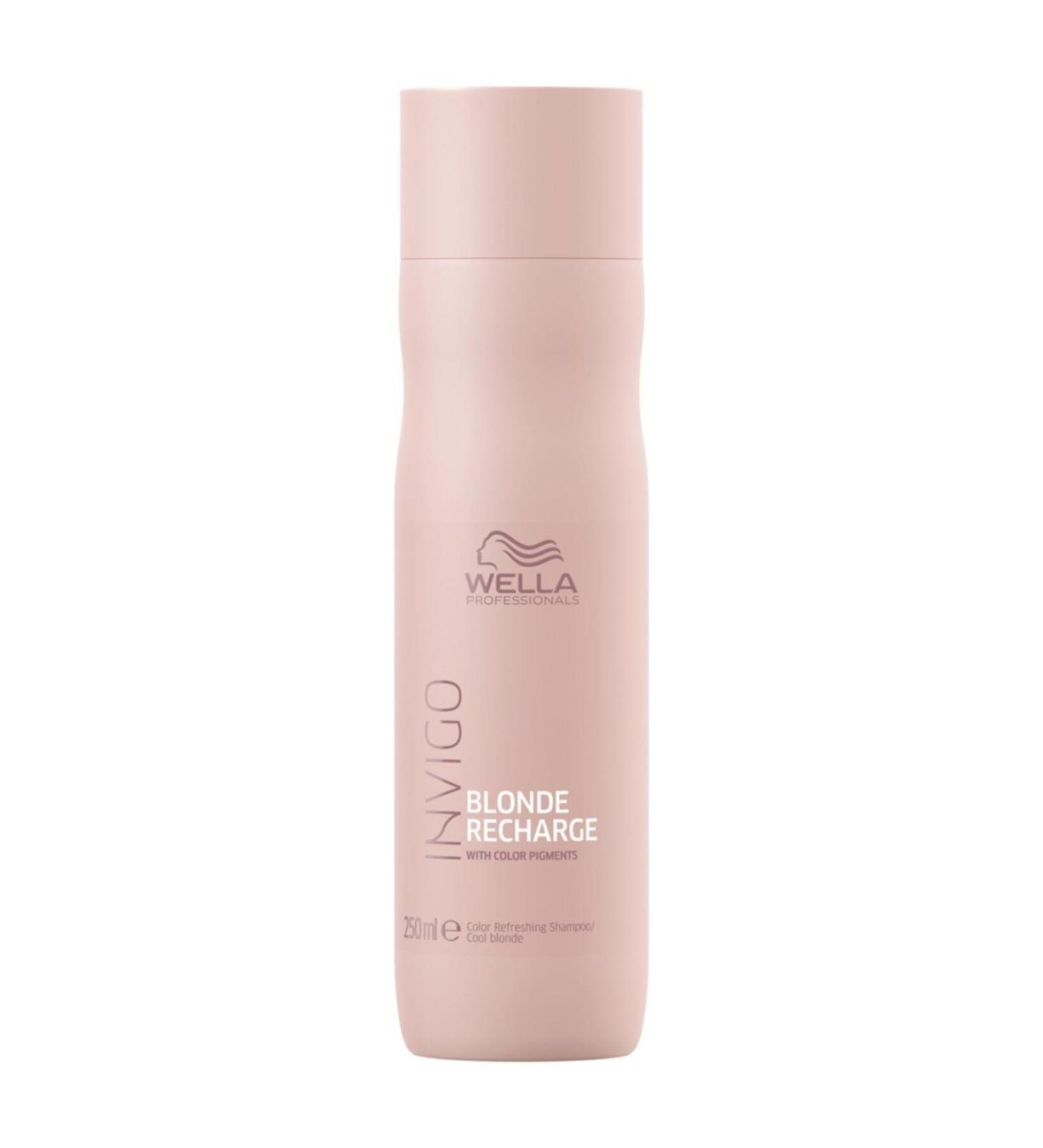 wella Professionals Wella Invigo Blonde Recharge Color Refreshing Purple Shampoo for Blonde Hair 250ml