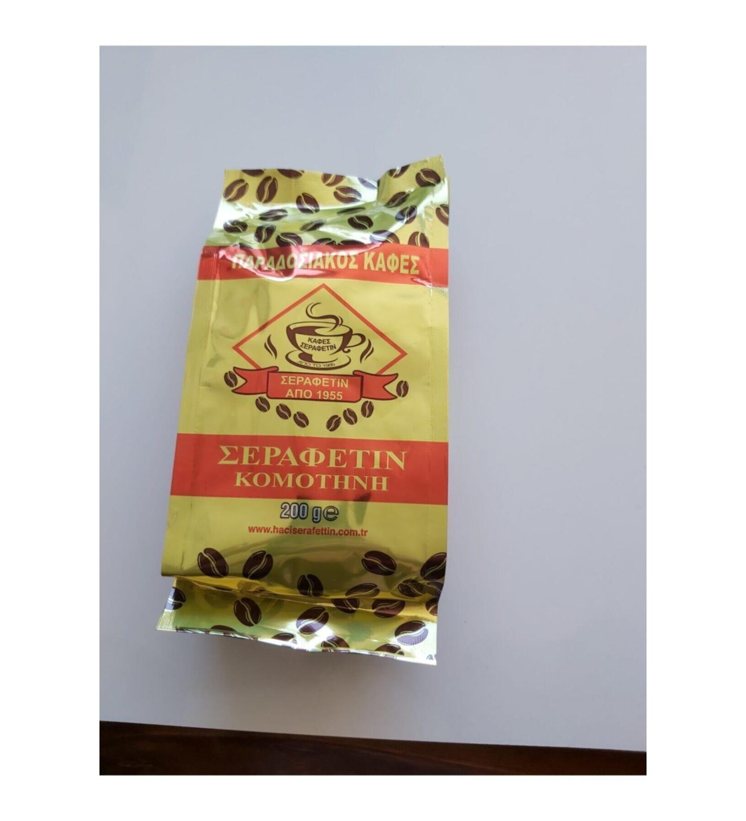 Hac erafettin Komotini Dry Coffee erafettin Komotini Turkish Coffee 200gr