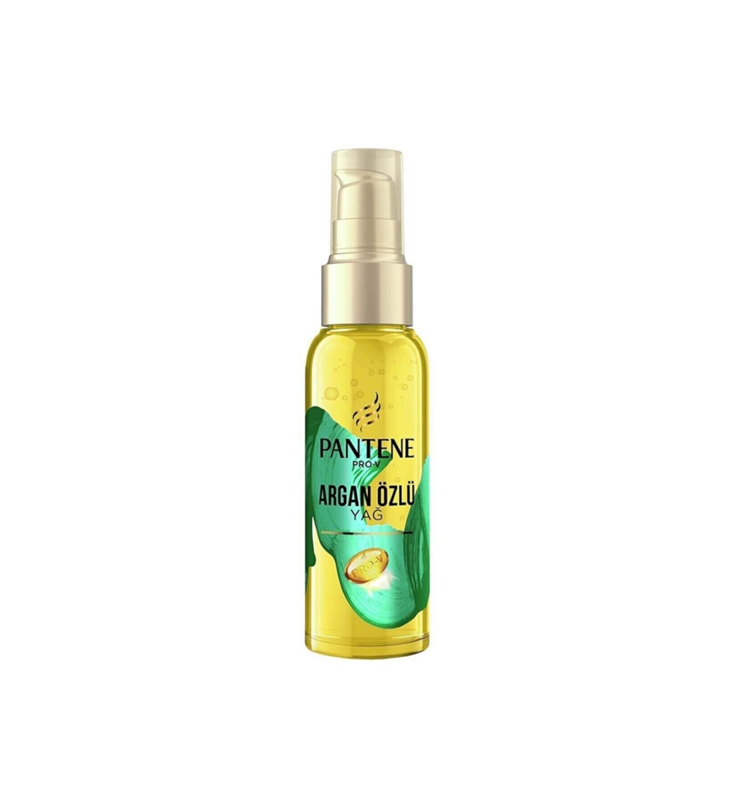 Pantene Pro-v Silky Softness and Shine Argan Essence Hair Care Oil 100 Ml - Buy Online on GoSupps.com