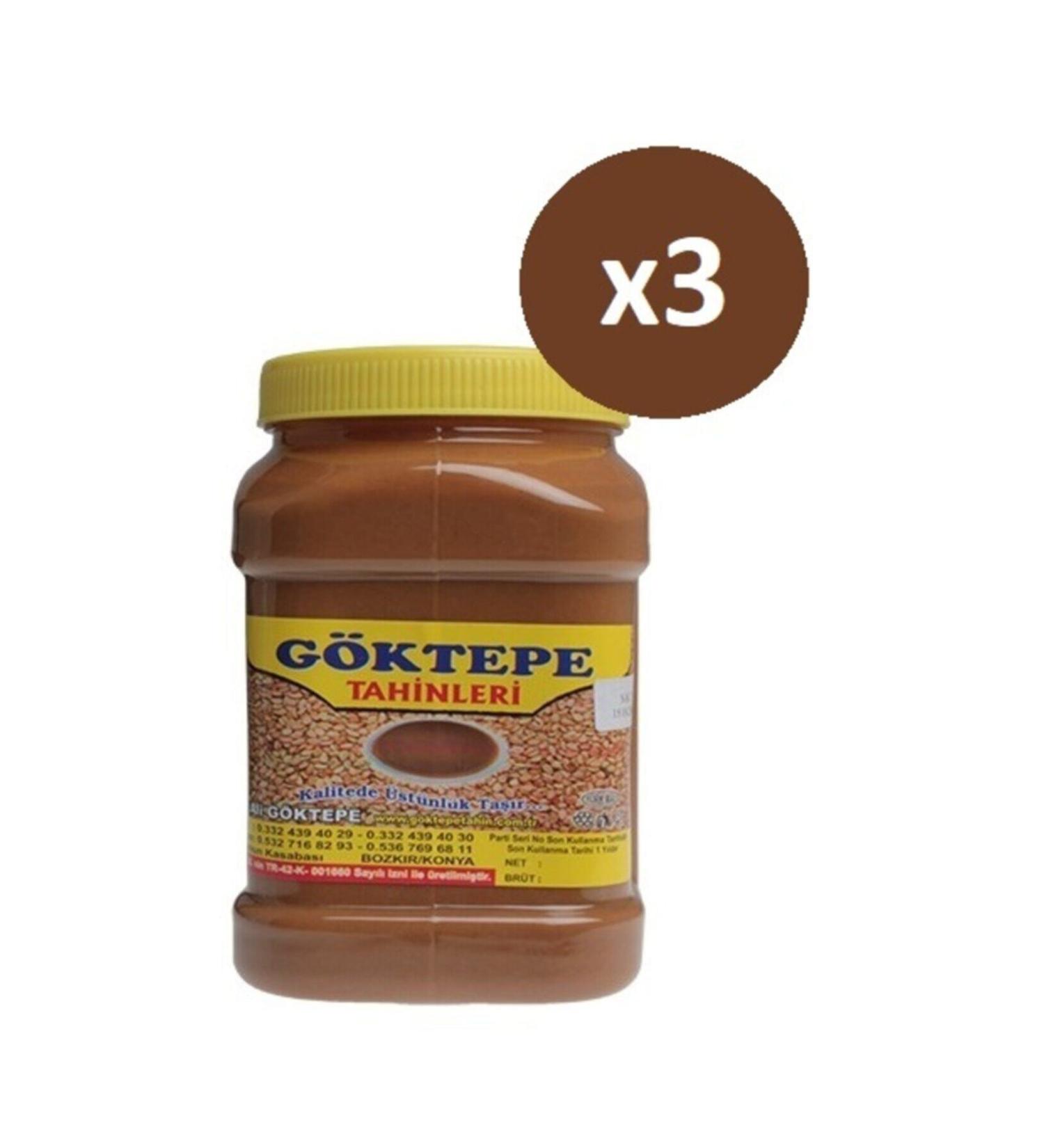 G ktepe Whole Wheat Tahini 935 G 3 Pieces