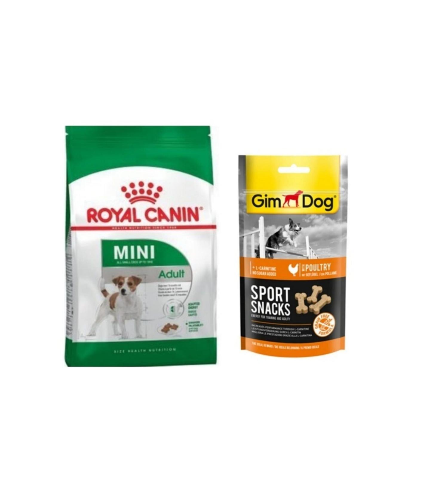 Royal Canin Neo Pet Market Mini Adult Dog Food 4 Kg + Gimdog Chicken Reward Food
