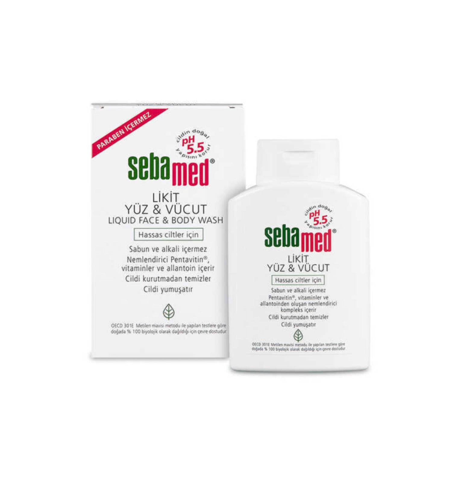 Sebamed Liquid Face & Shower Gel 200 Ml