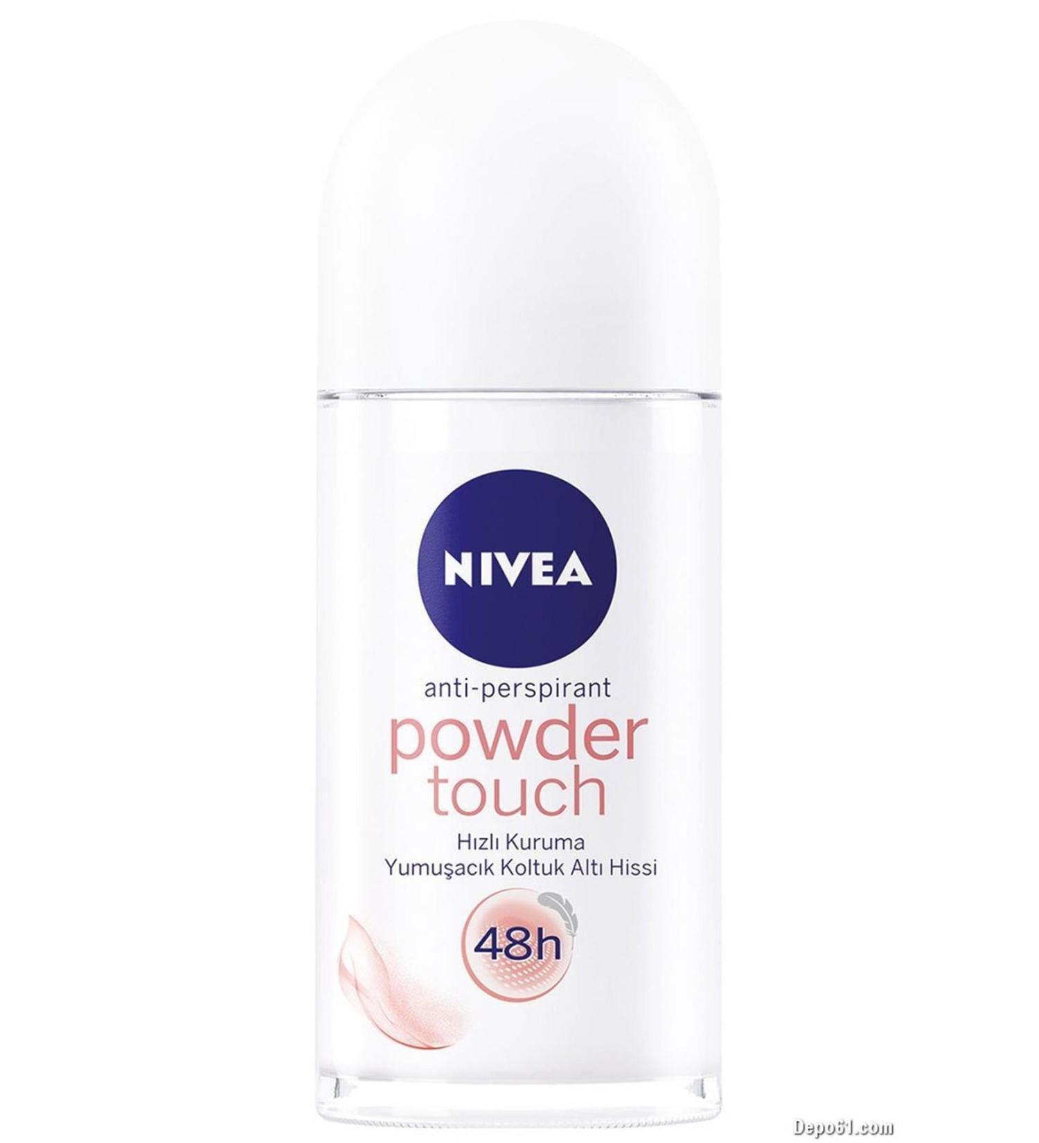 NIVEA Roll-on Powder Touch 50 Ml Women