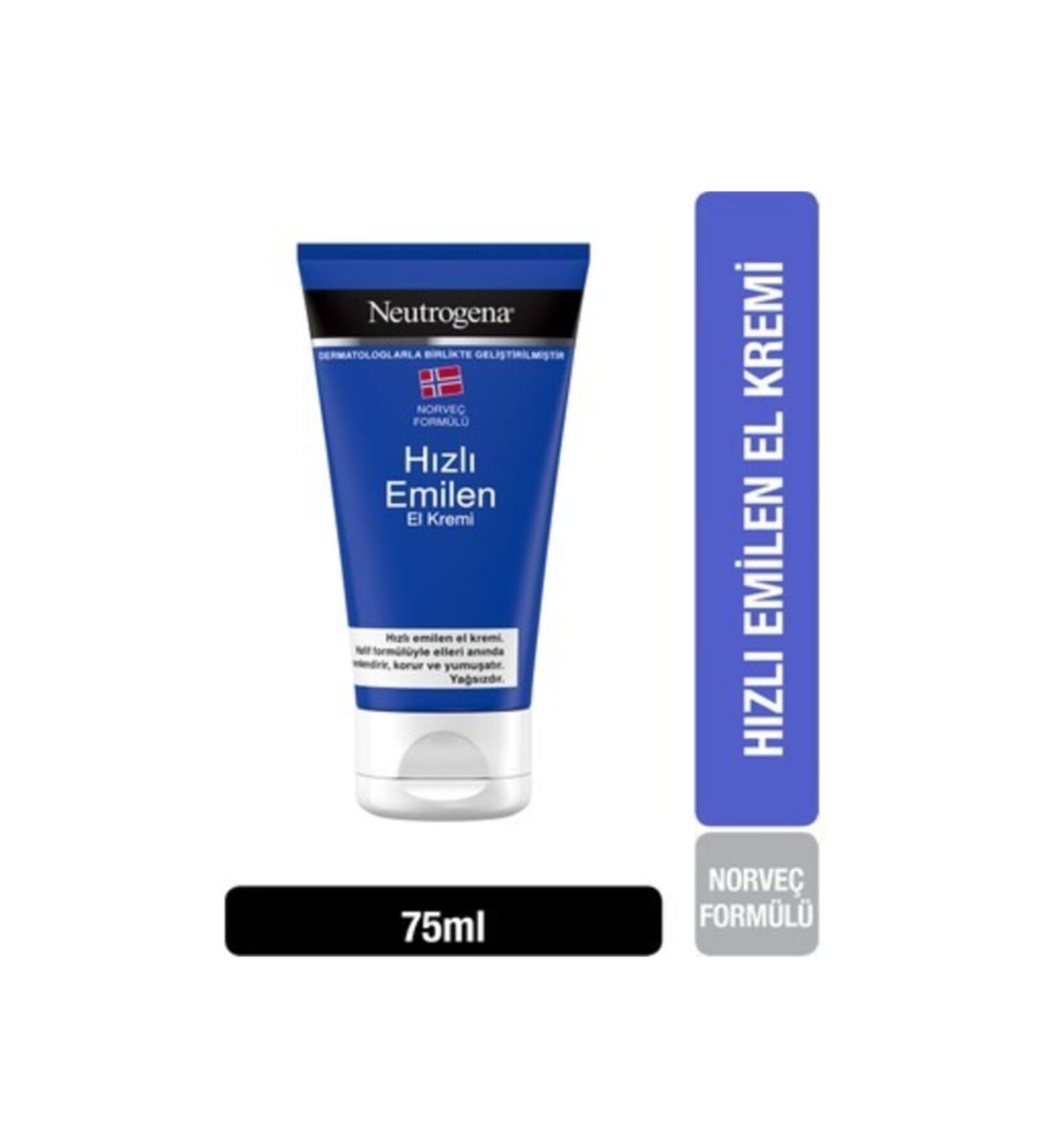 Neutrogena Norwegian Formula Fast Absorbing Hand Cream 75 Ml