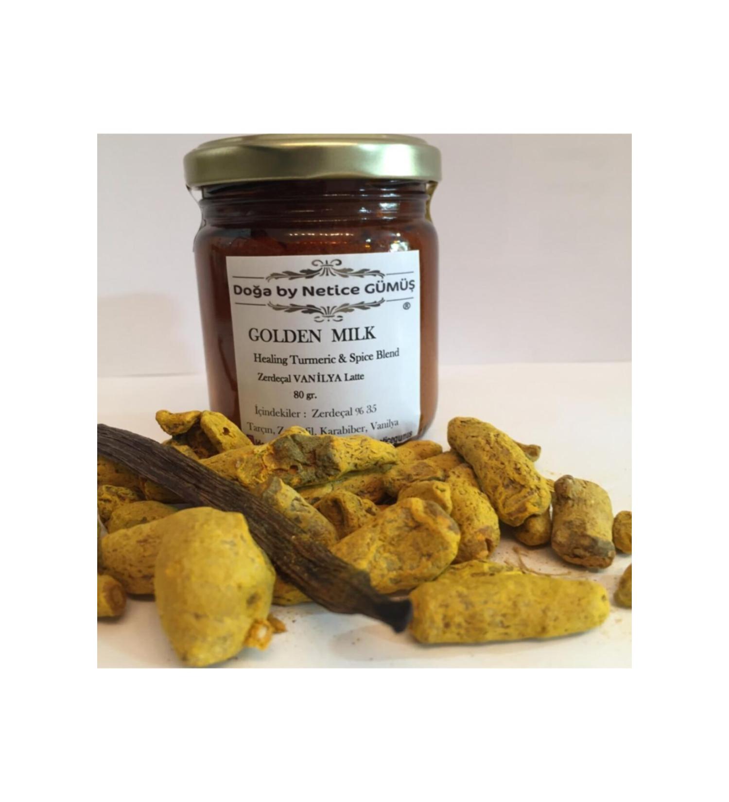 nature by netice g m Golden Milk Vanilla Latte