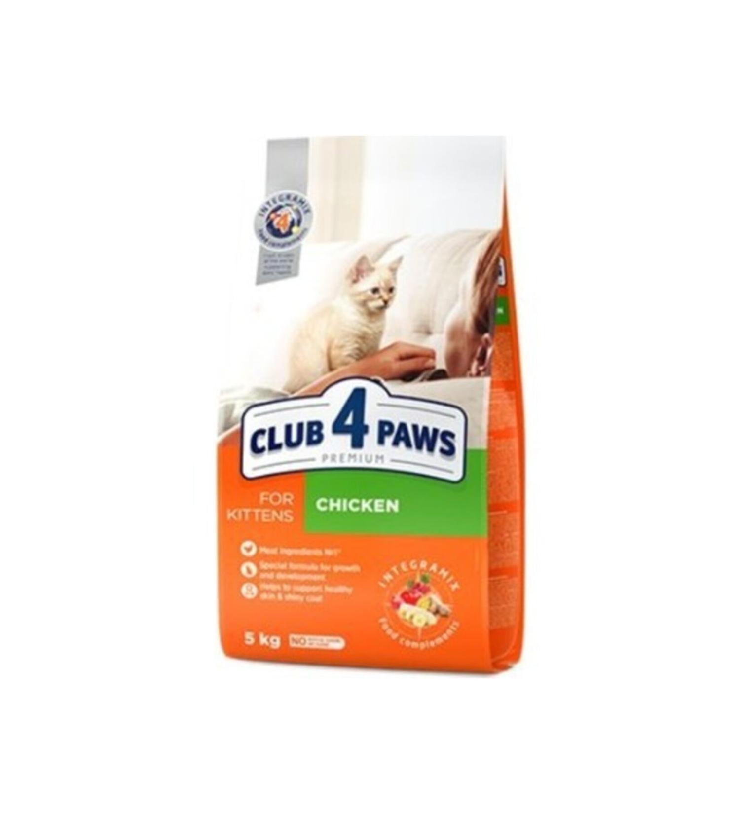 Club4Paws Club 4 Paws Pre. Chicken Kitten Food 5kg