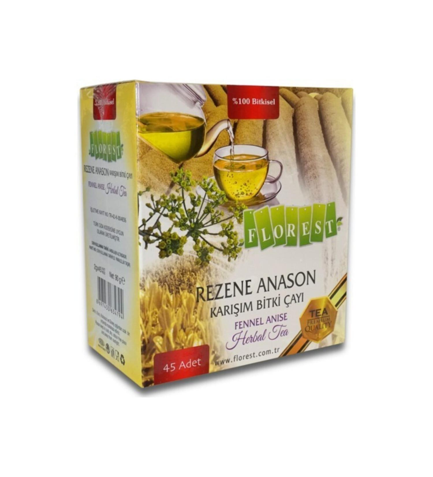 Florest Fennel Anise Mixed Herbal Tea 45pcs