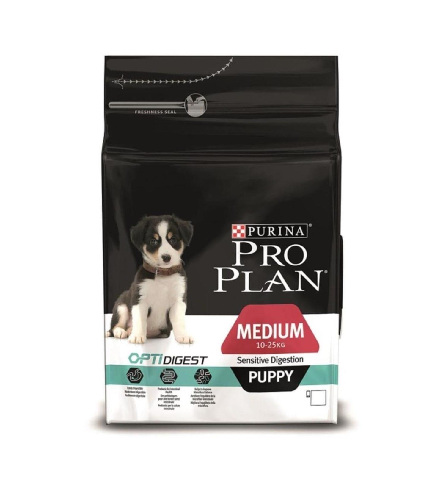 Pro Plan Dog Medium Puppy Sensitive Digestion Lamb Rice 3 kg
