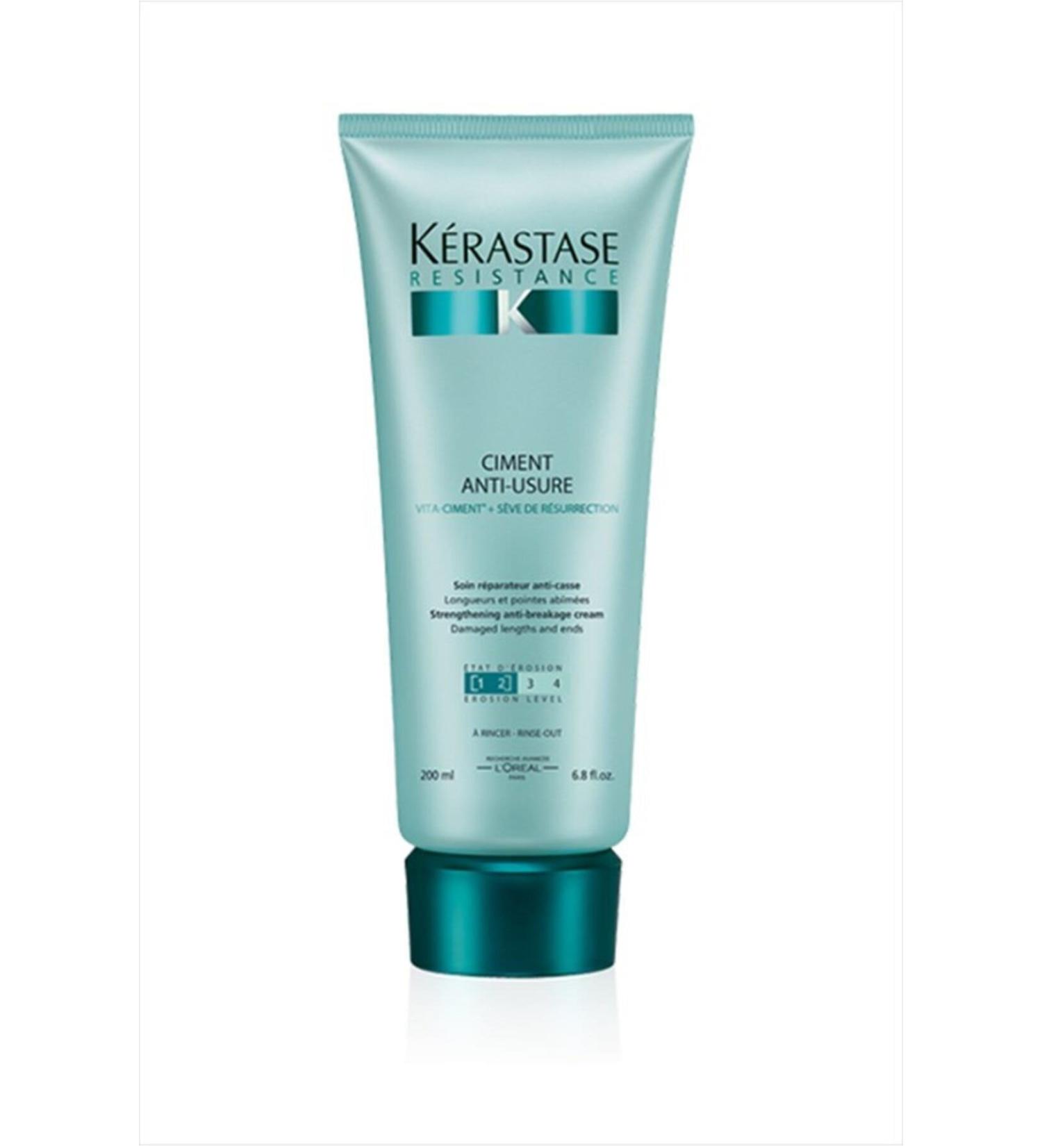 Kerastase (everything For Care Cosmetics) Resistance Ciment Anti-usure Hair Conditioner (1-2) 200 Ml