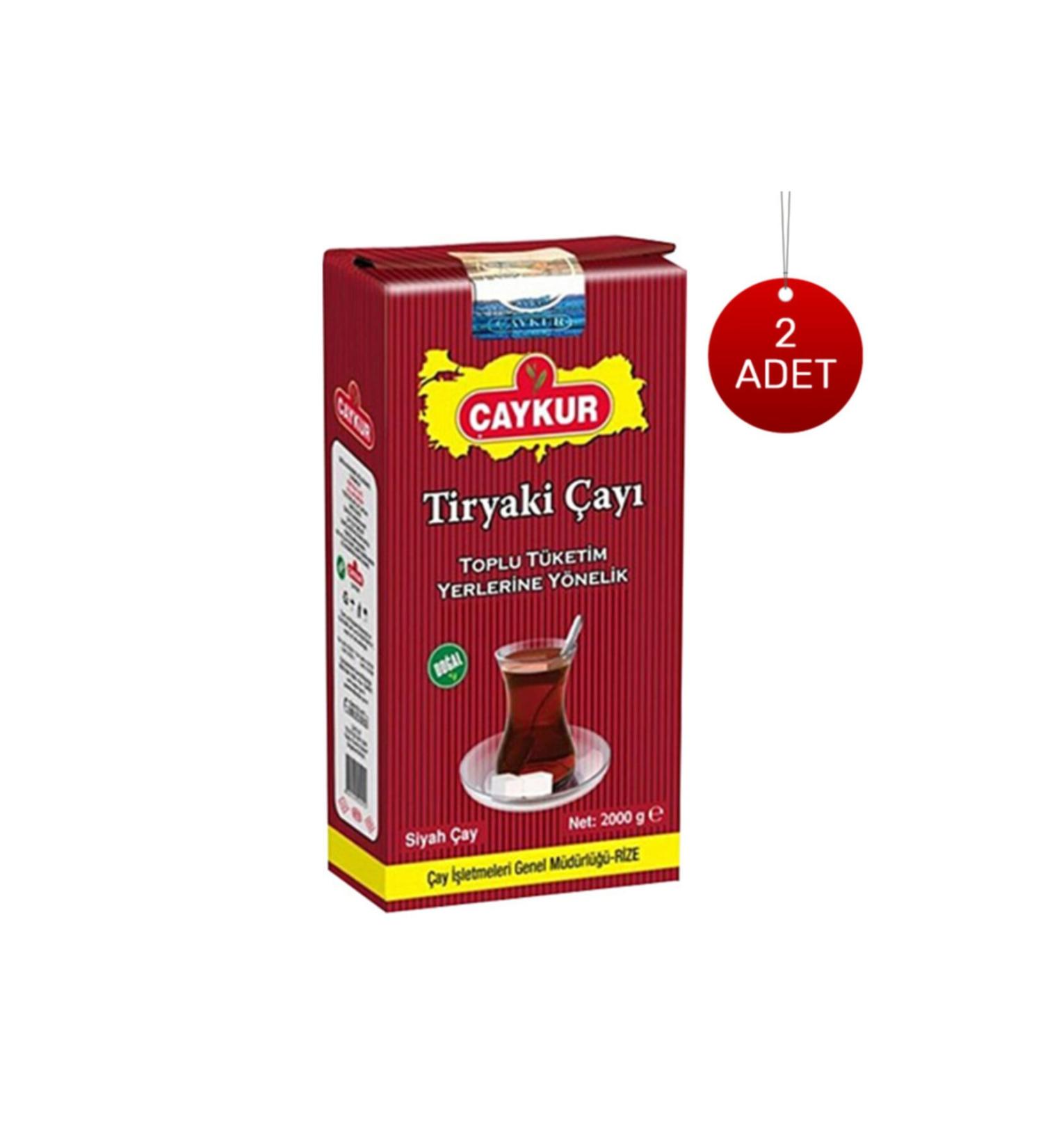 aykur Tiryaki Edt Tea 2000 Gr - 2 Pieces
