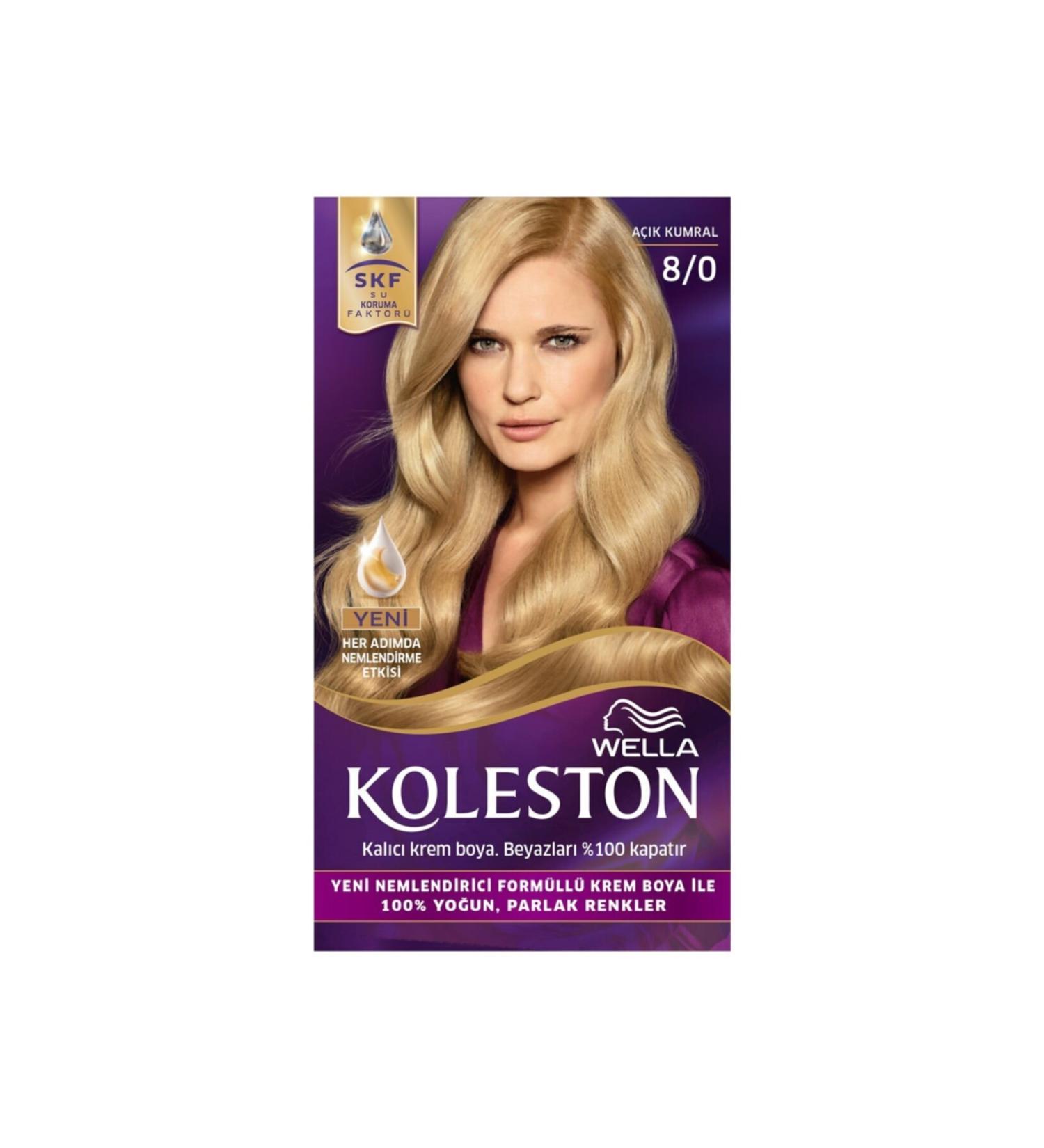Wella Light Blonde Set Hair Dye 8/0