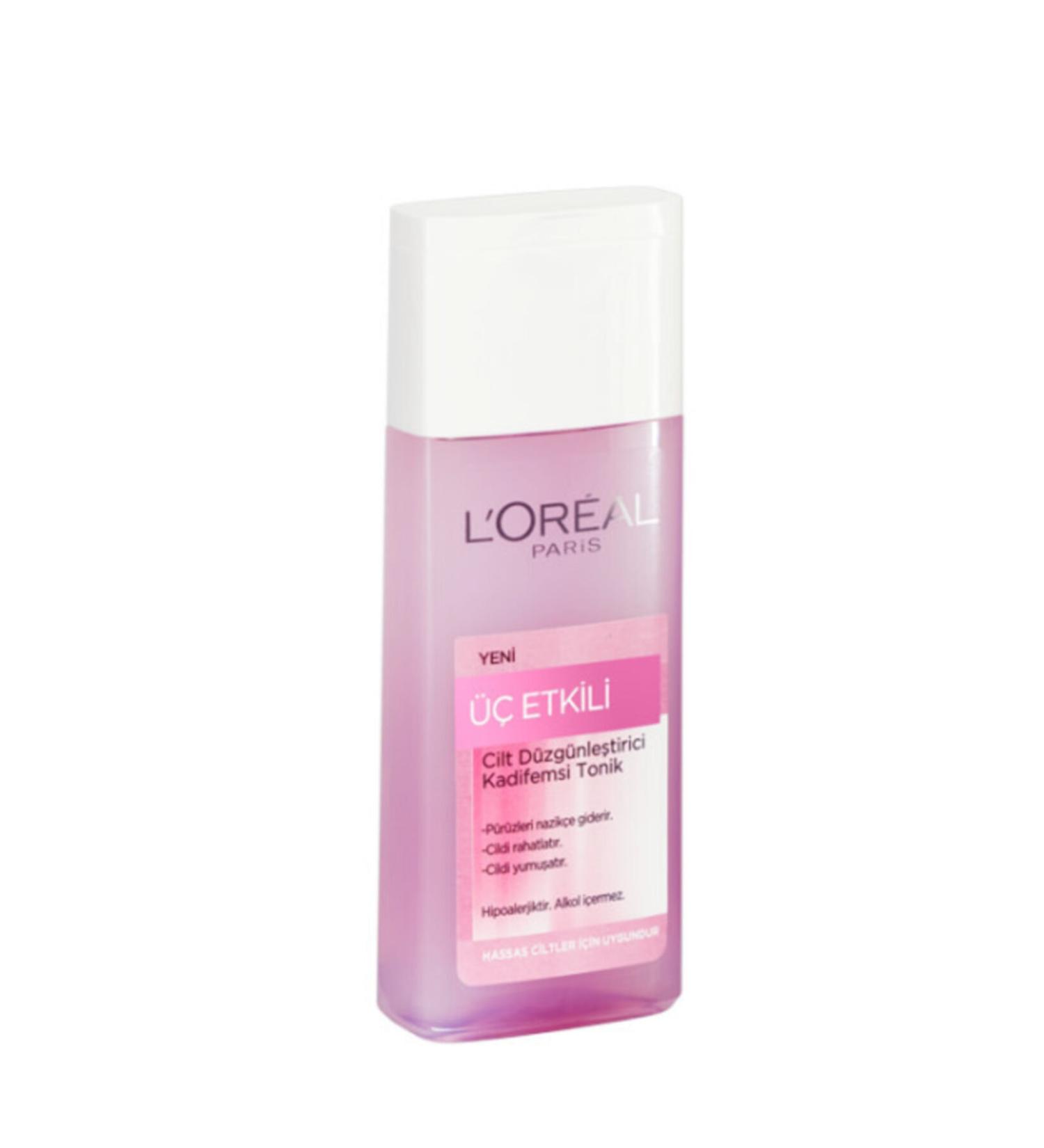L'Oreal Paris Loreal Triple Effect Skin Smoothing Velvet Tonic 200 Ml