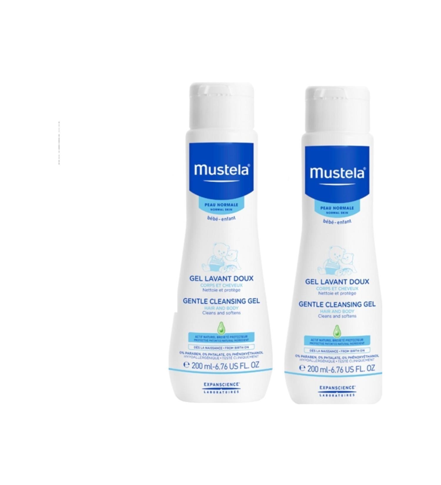 Mustela Original Newborn Shampoo 2 Li Set Gentle Cleansing Gel 200ml