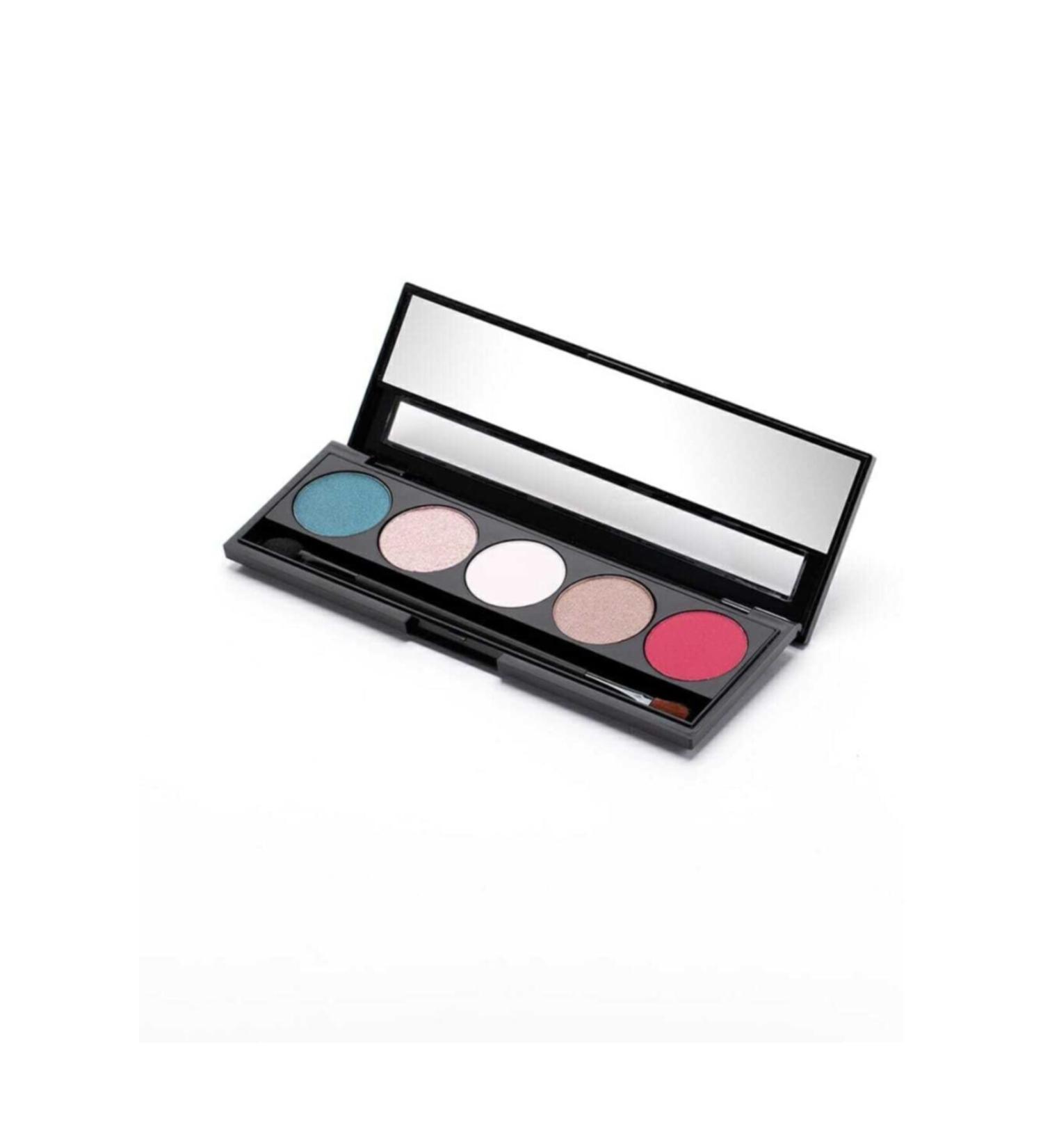 Pierre Cardin Iconic Haute Couture Eyeshadow Palette + Black Pearl Eyeliner + Fusion Coral Lipstick