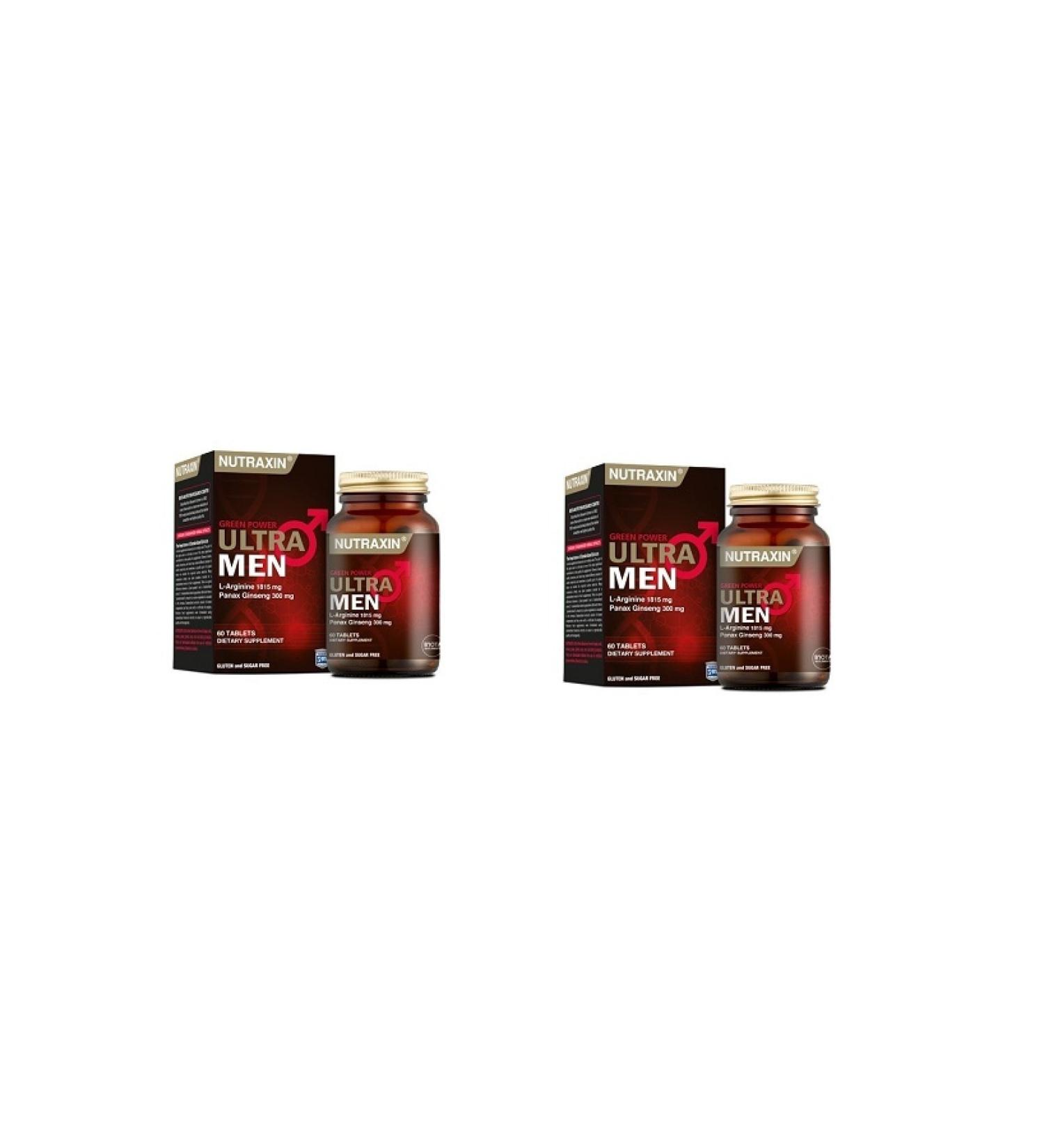 Nutraxin Sugar Free Ultra Men 60 Tablets*2