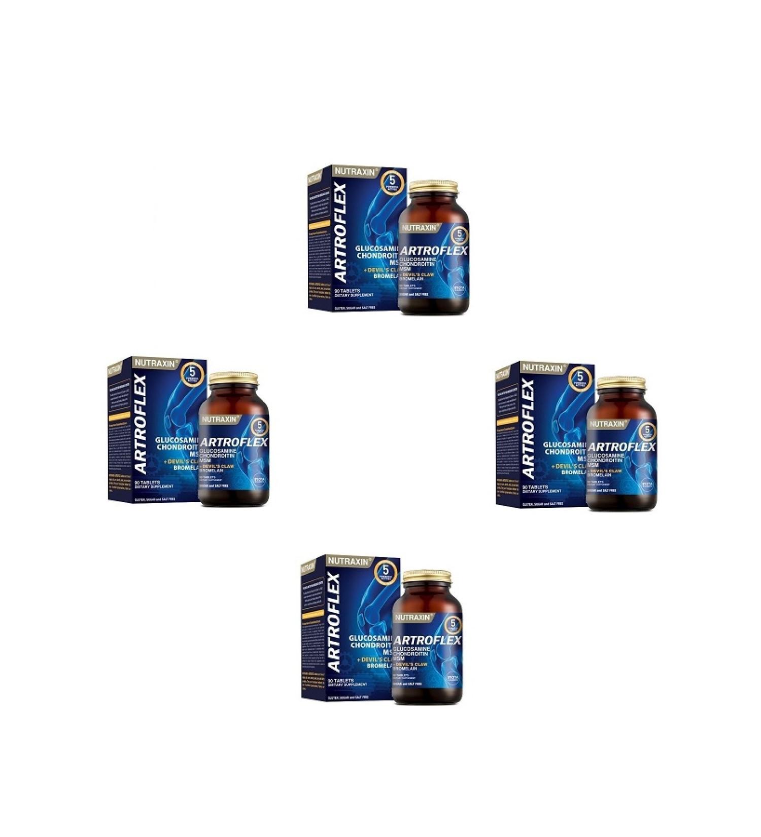 Artroflex 90 Tablets Containing Nutraxin 5 Active Ingredients*4