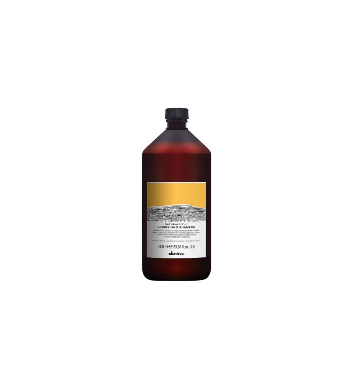Davines Natural Nourishing Shampoo Sulfate-Free Shampoo for Damaged Dry Hair 1000 Ml NesliBeauty