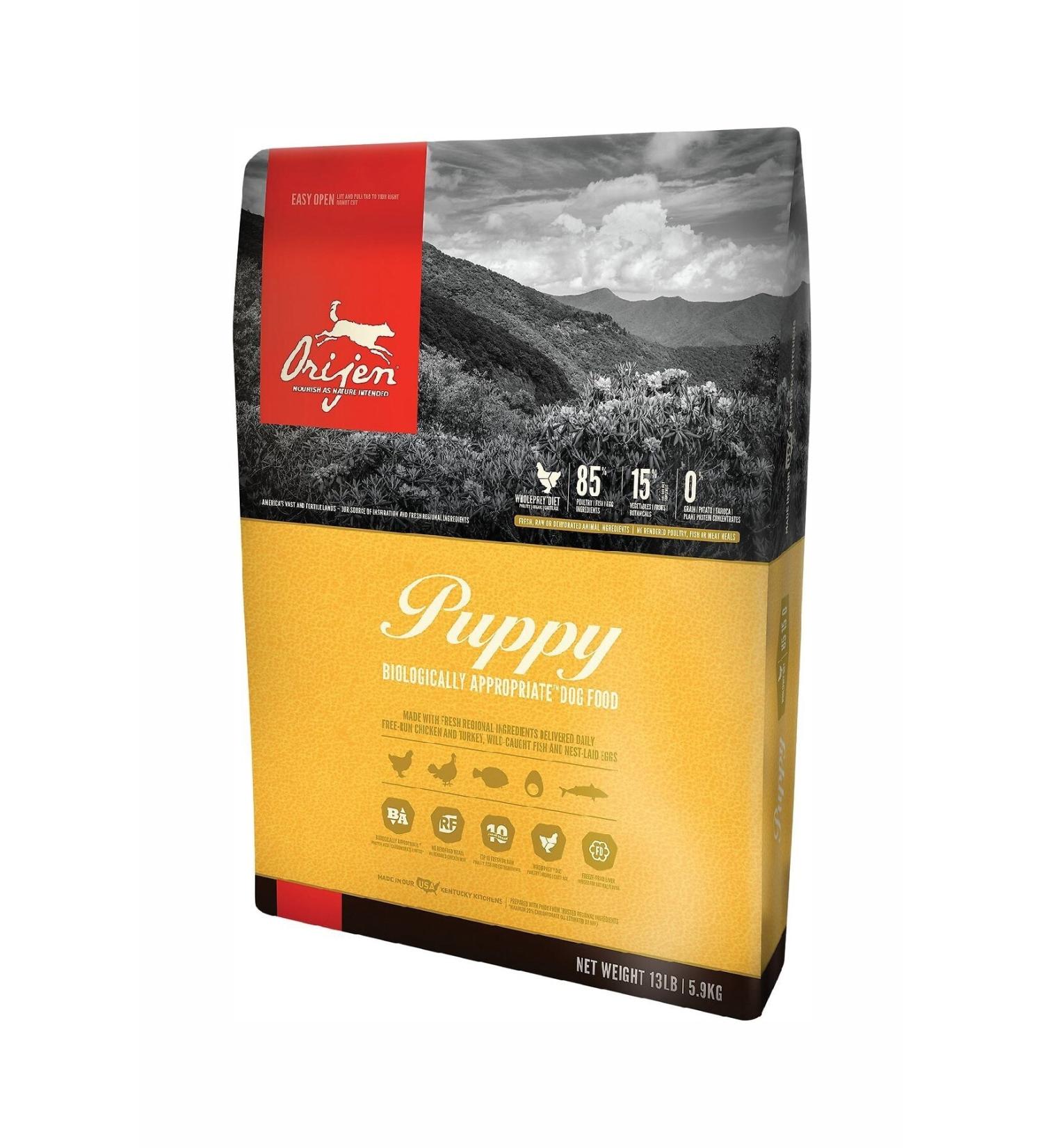 Orijen Puppy Grain Free Puppy Food 11.4 Kg