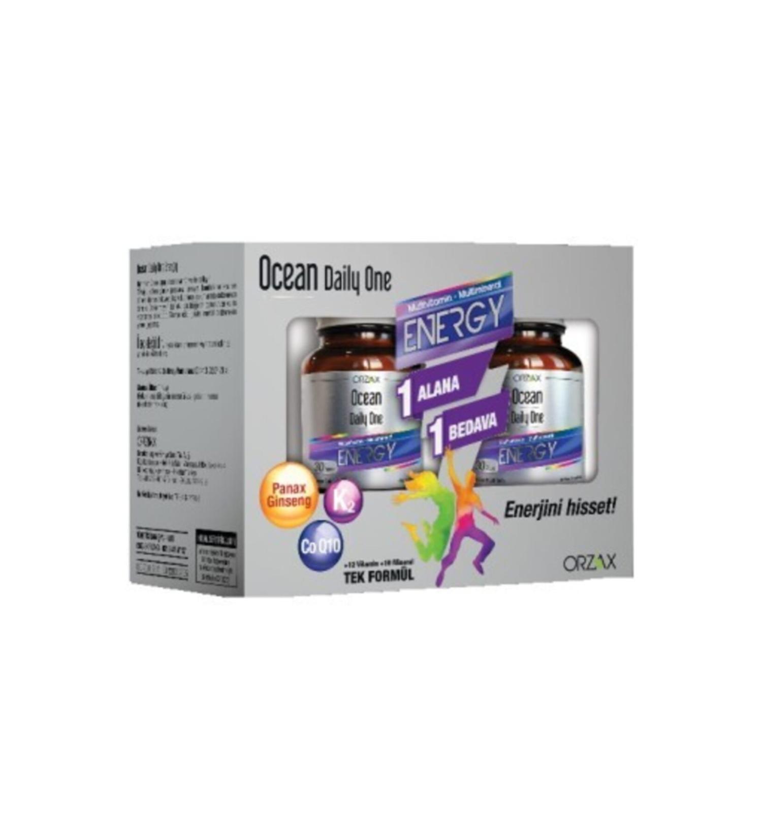 ocean plus Ocean Daily One Energy 1+1 (30+30) Tablet