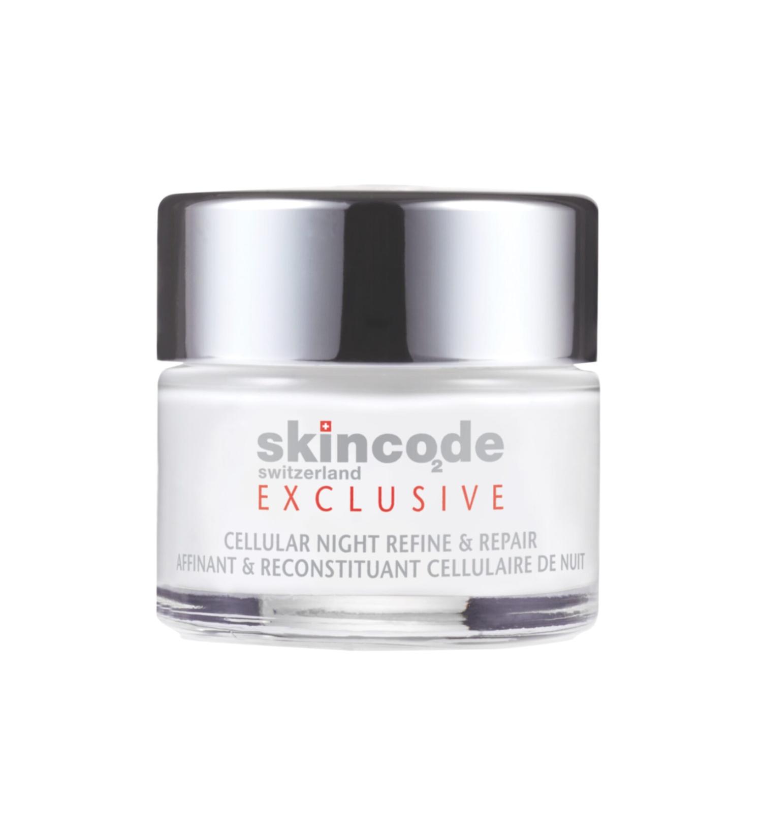 Skincode Anti-Wrinkle Care Cream - Exclusive Cellular Night Refine Repair 50 ml 7640107050237