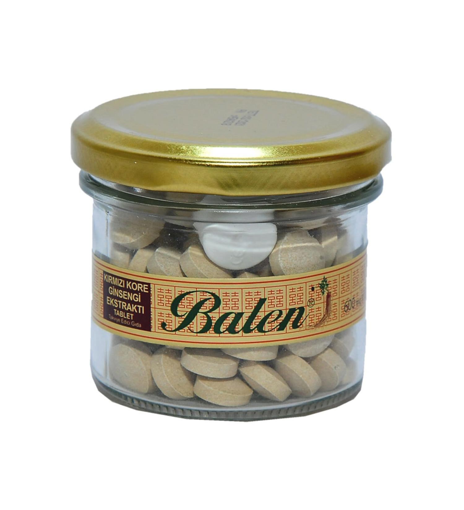 Balen Red Korean Ginseng Extract 120 Tablets - Buy Online on GoSupps.com