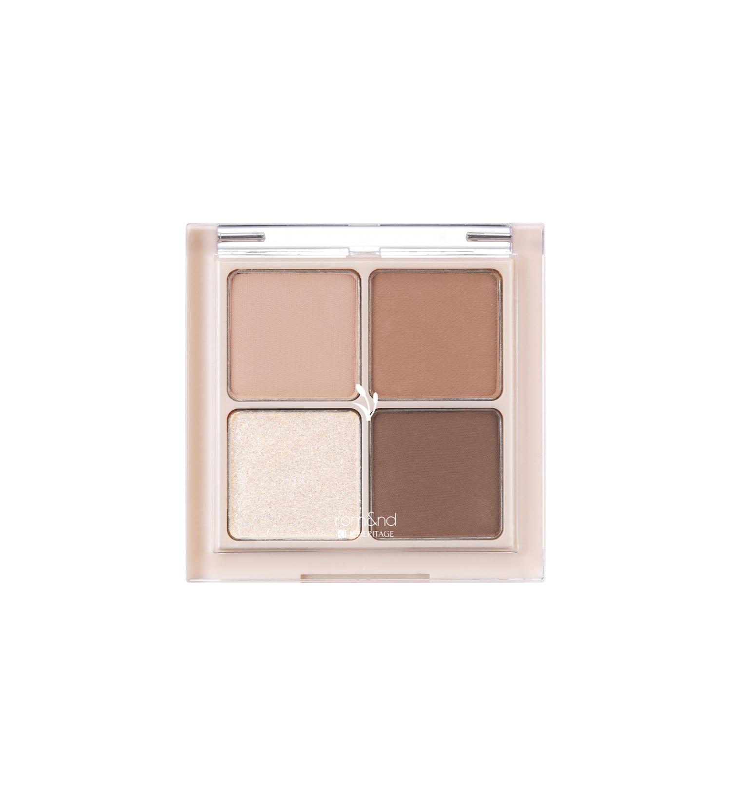 Romand Intensely Pigmented Matte and Shimmer Eyeshadow Palette Better Than Eyes - Dry Willow Flower - Buy Online on GoSupps.com