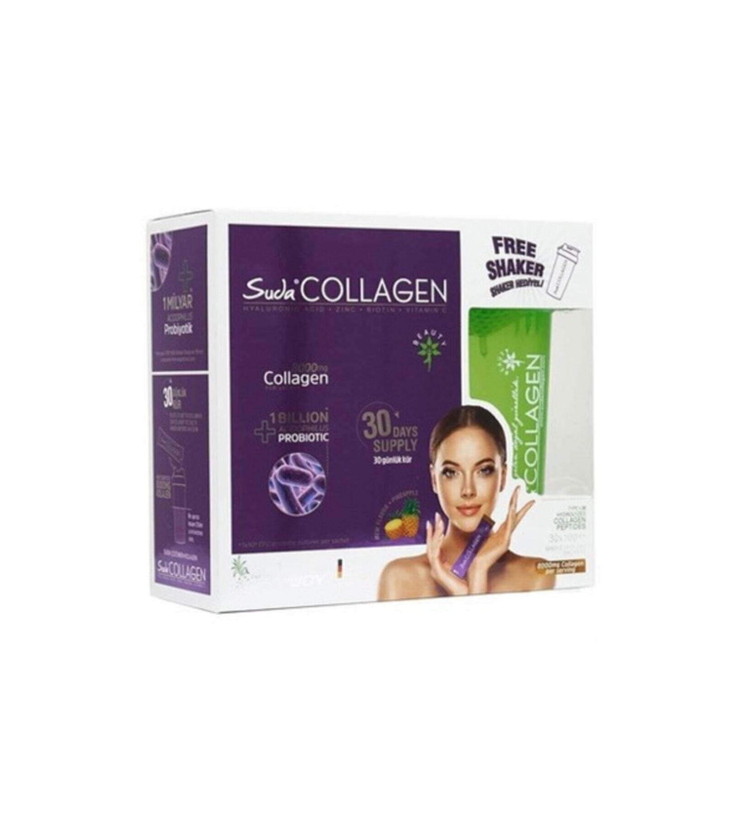 Collagen in Water + Probiotic Pineapple 30 Sachet (Pineapple Flavored)