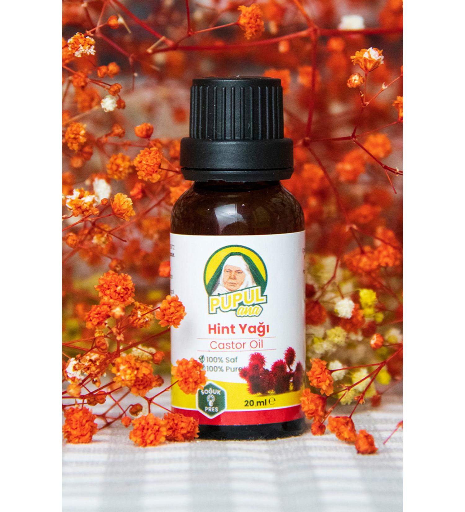 Pupul Ana 0 Pure Castor Oil 20 Ml (Cold Press)