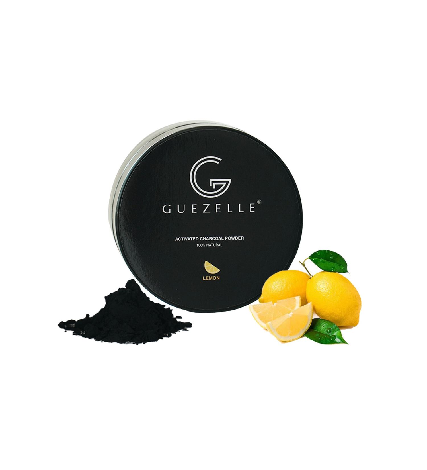 Guezelle Natural Ingredient Teeth Whitening Powder Lemon