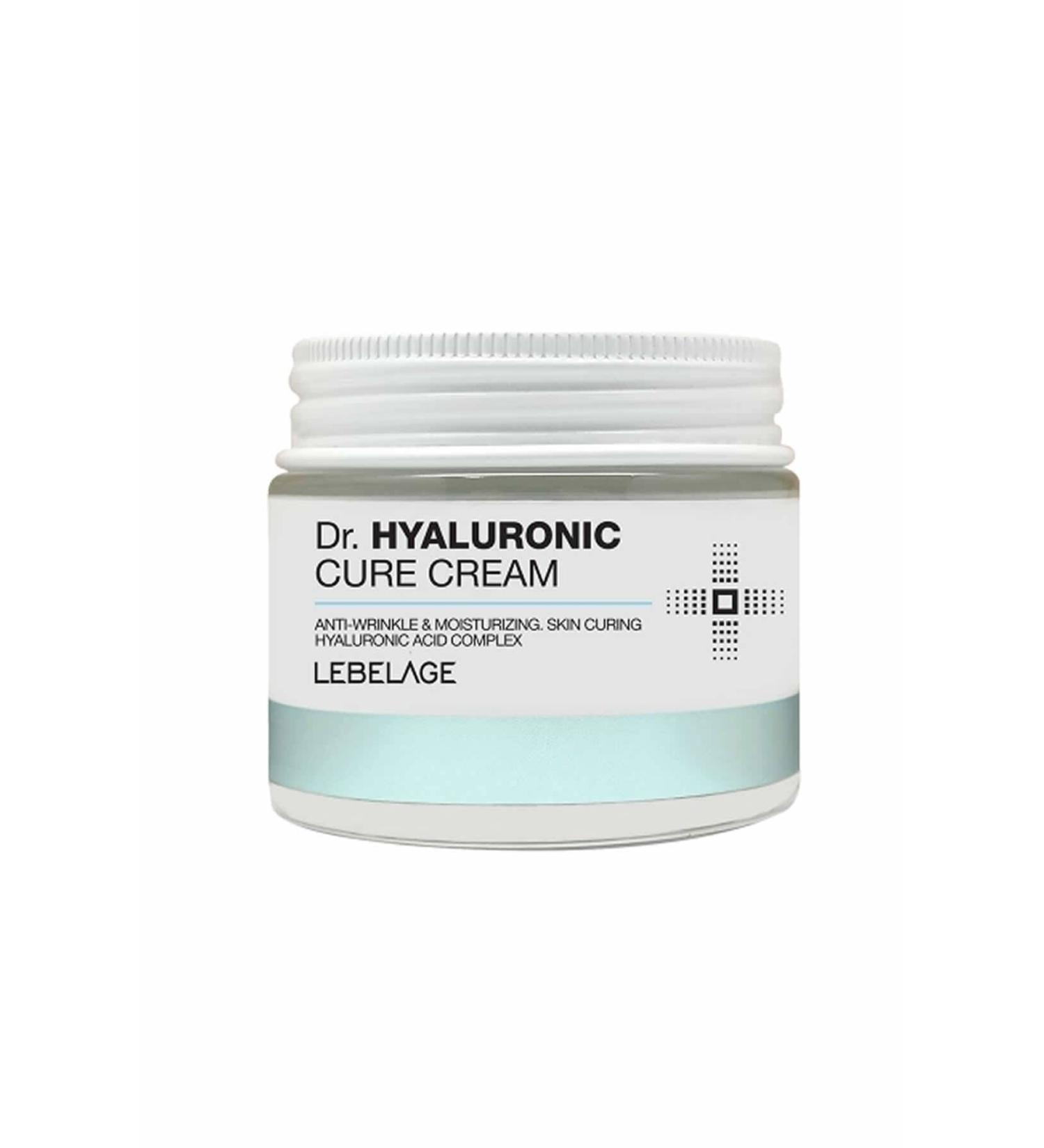 LEBELAGE 8 Types of Hyaluronic Acid Complex Intensive Moisturizing Cream Dr Hyaluronic Cure Cream - Buy Online on GoSupps.com