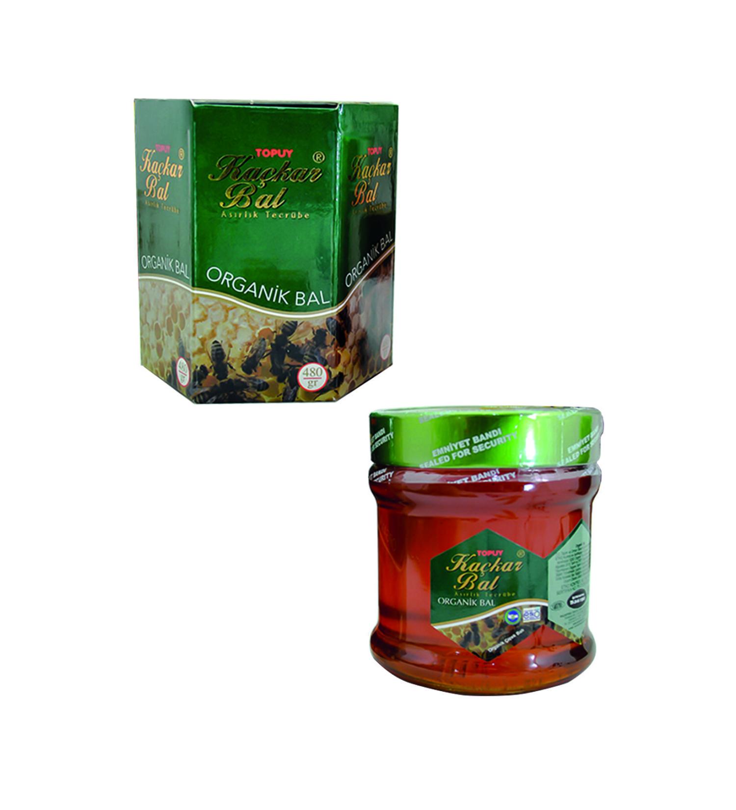 KACKAR Topuy Organic Yayla Flower Honey 480gr